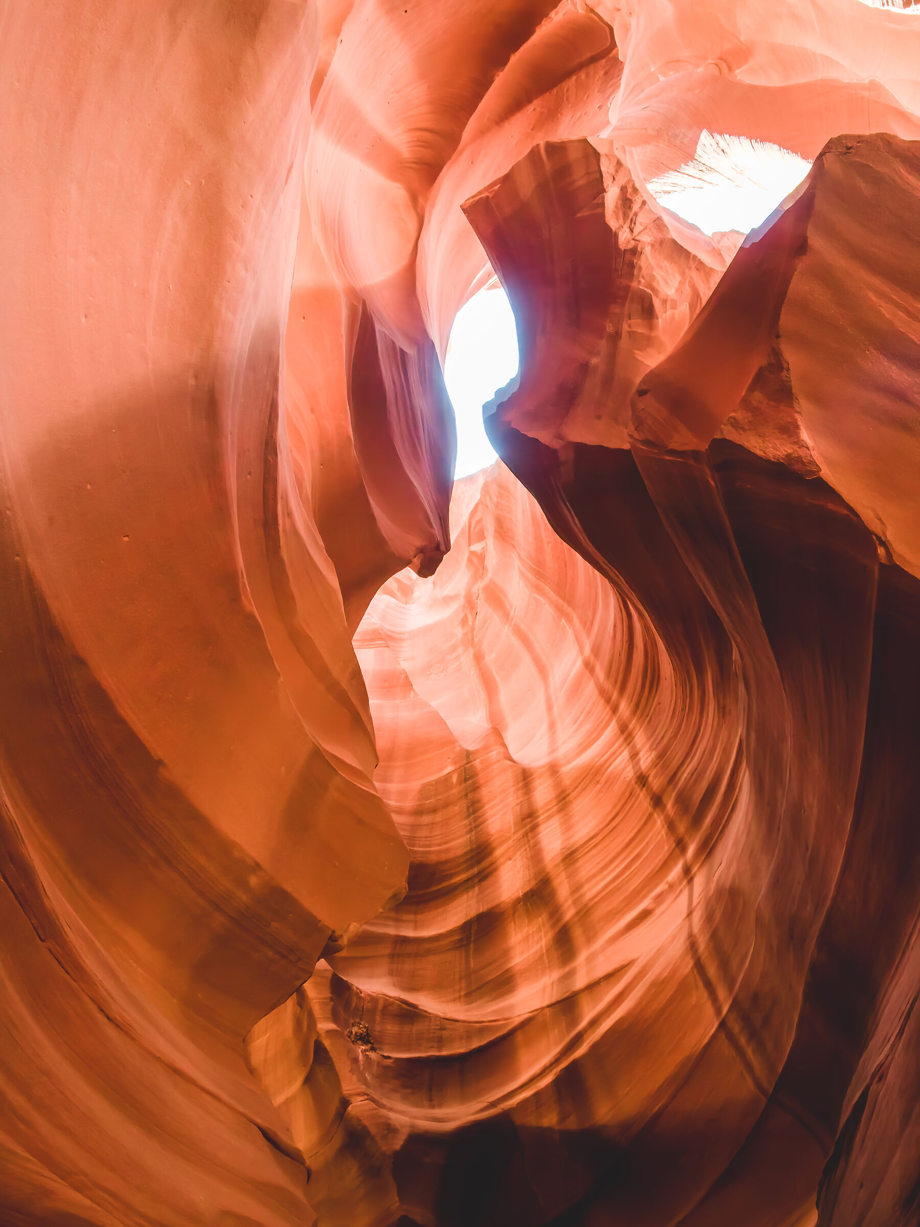 Light dancing in stone