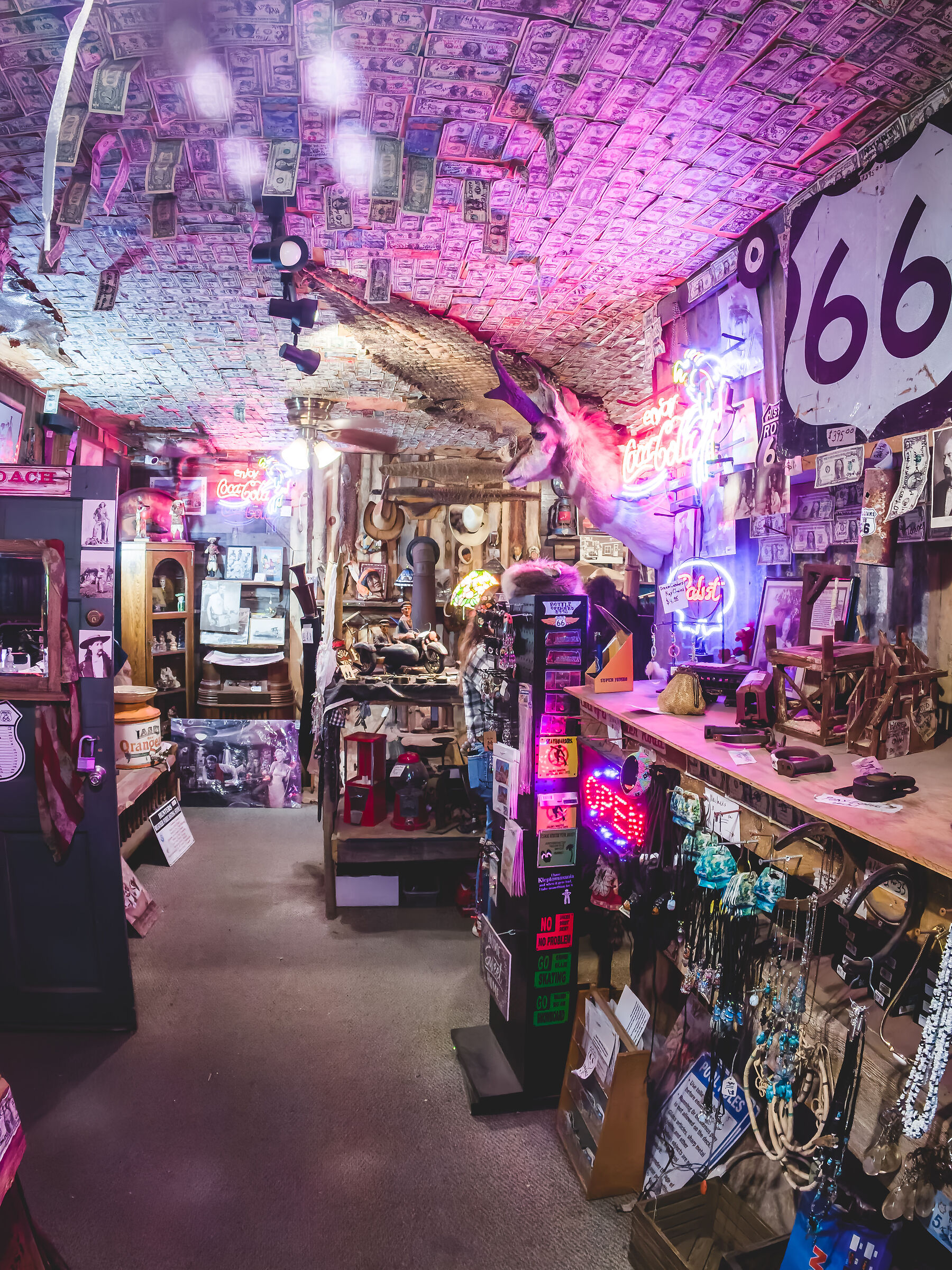 A dollar cap on Route 66