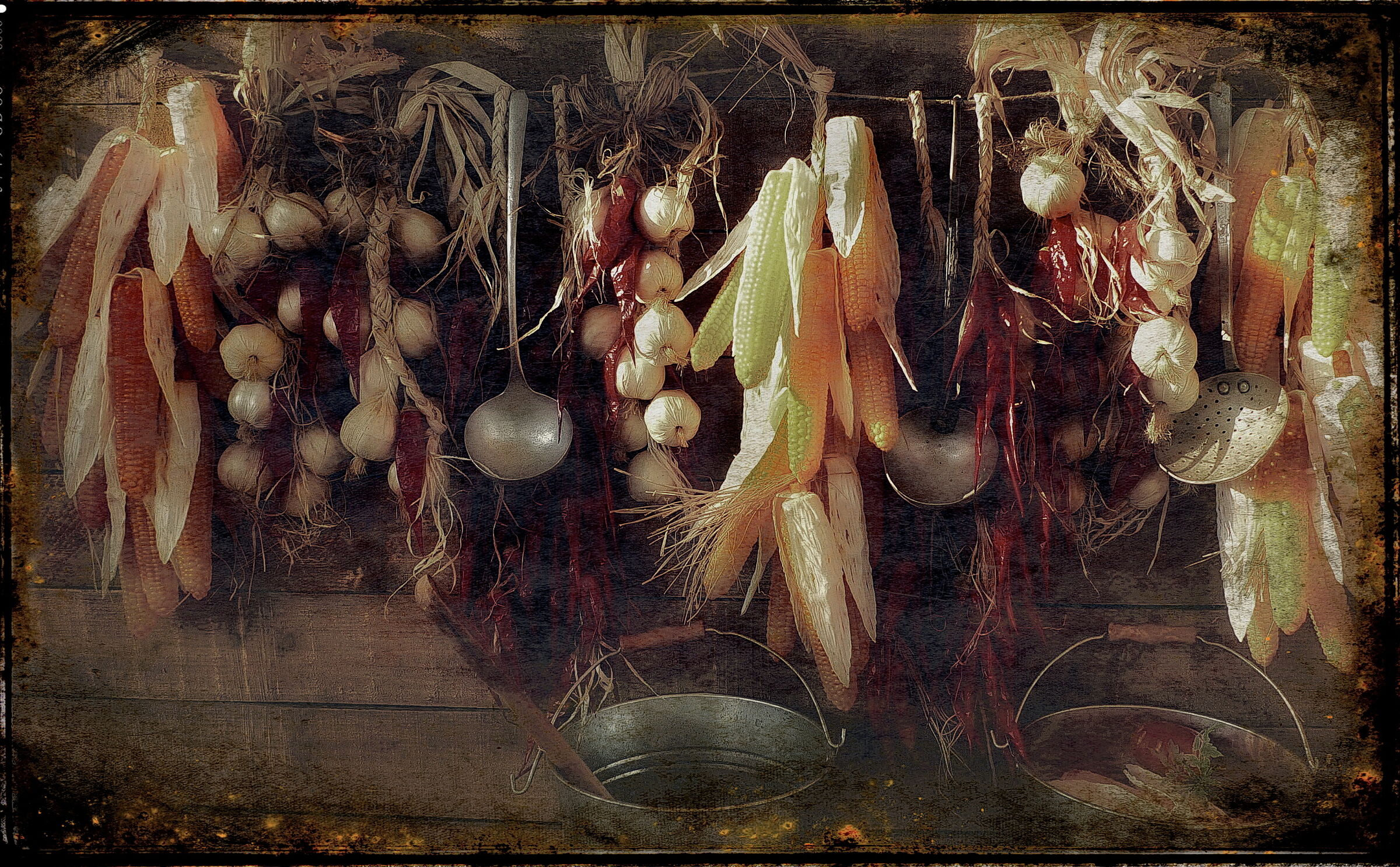 The summer of the old vegetable garden (reconstruction)