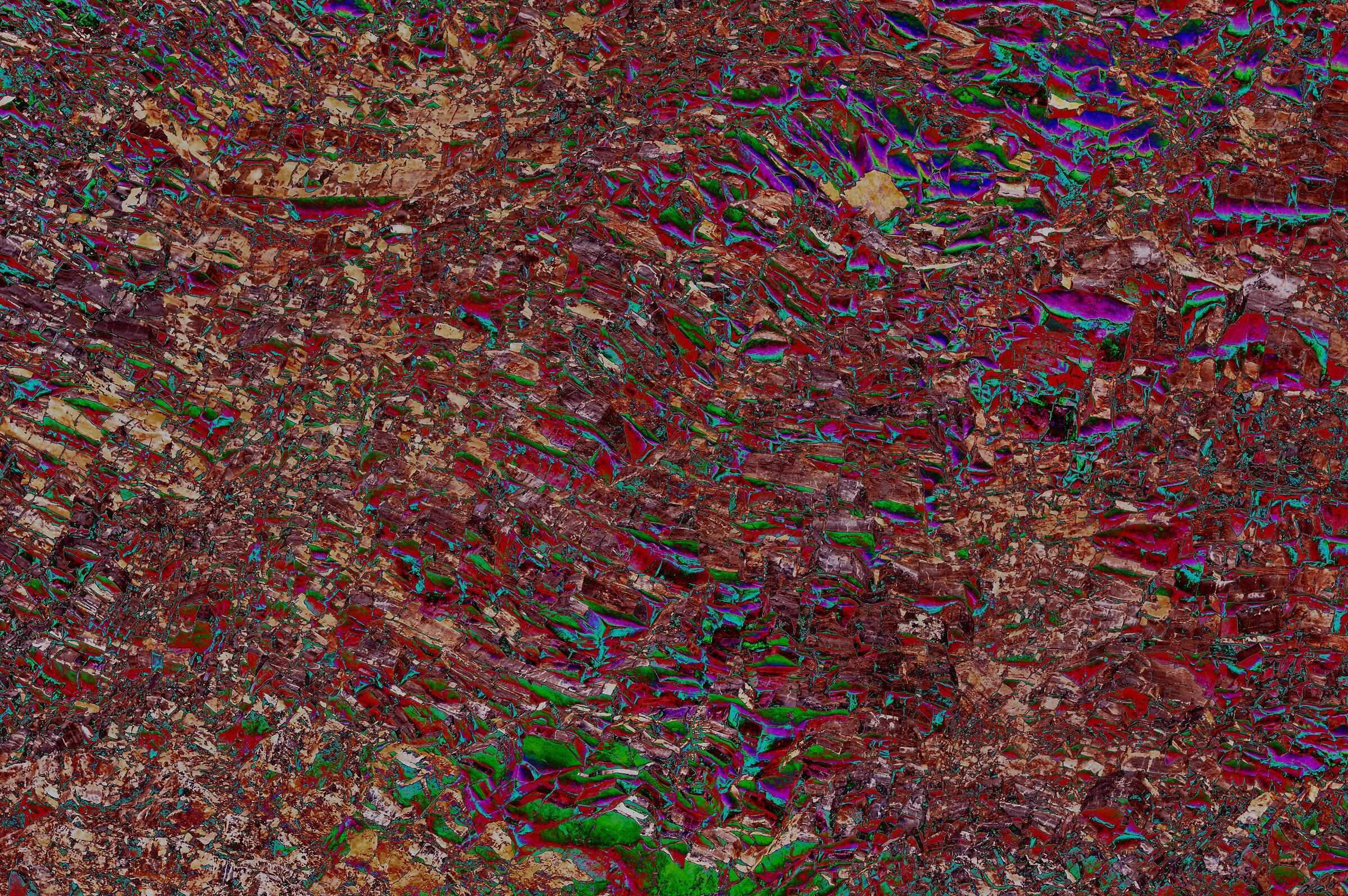 Schizofrenia d'istogrammi su ghiaione alpino