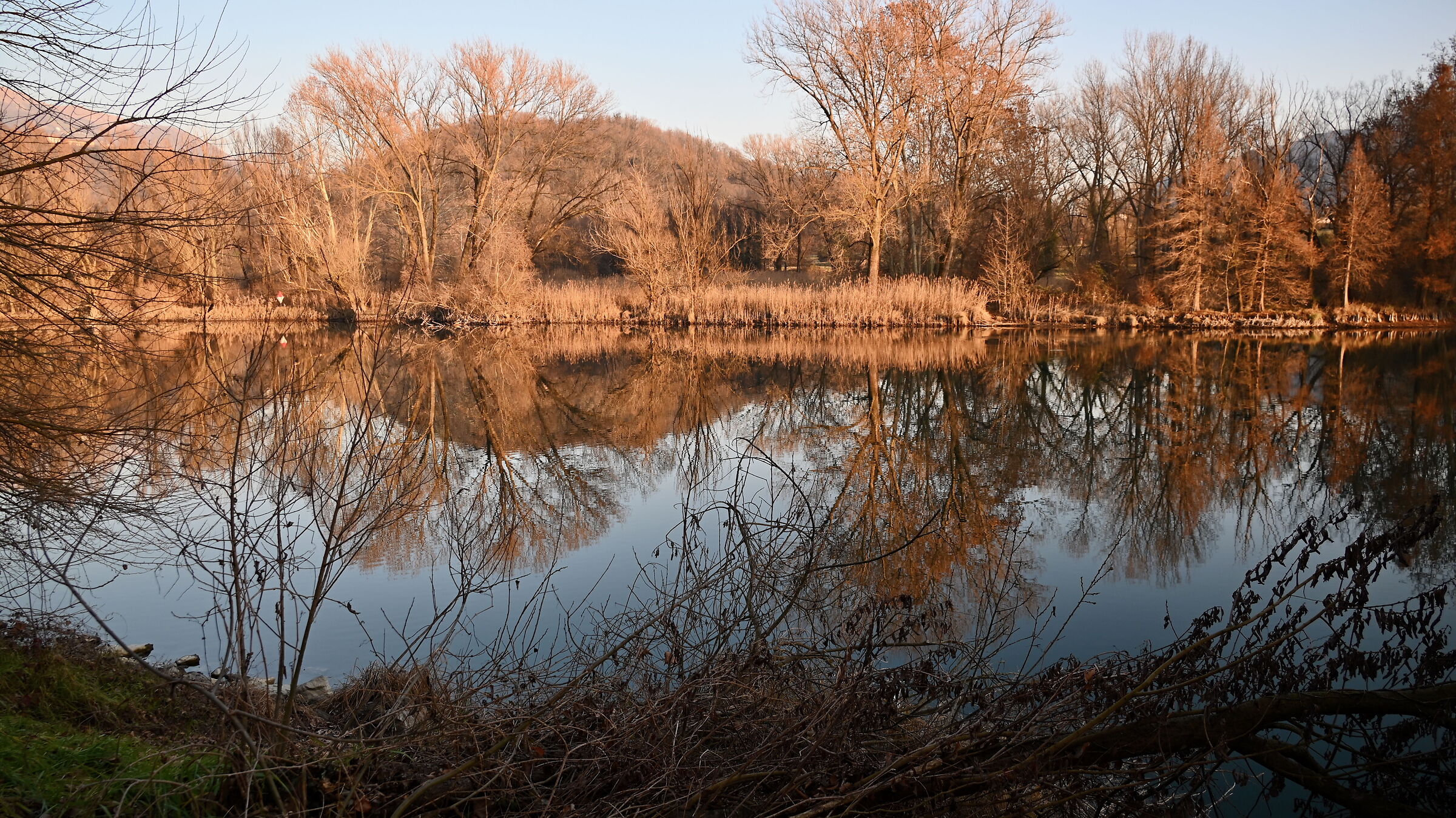 Warm colours in winter along the Adda 3