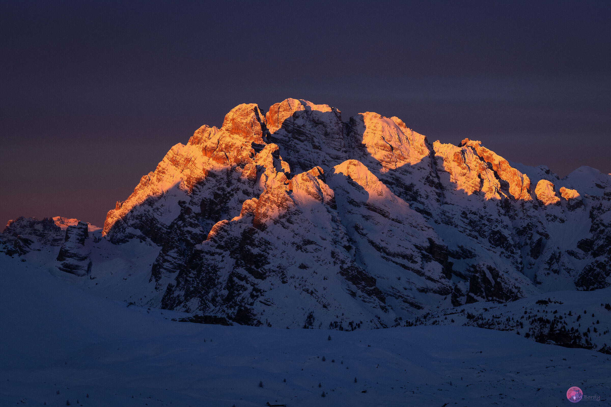 Prime luci sul Cristallo