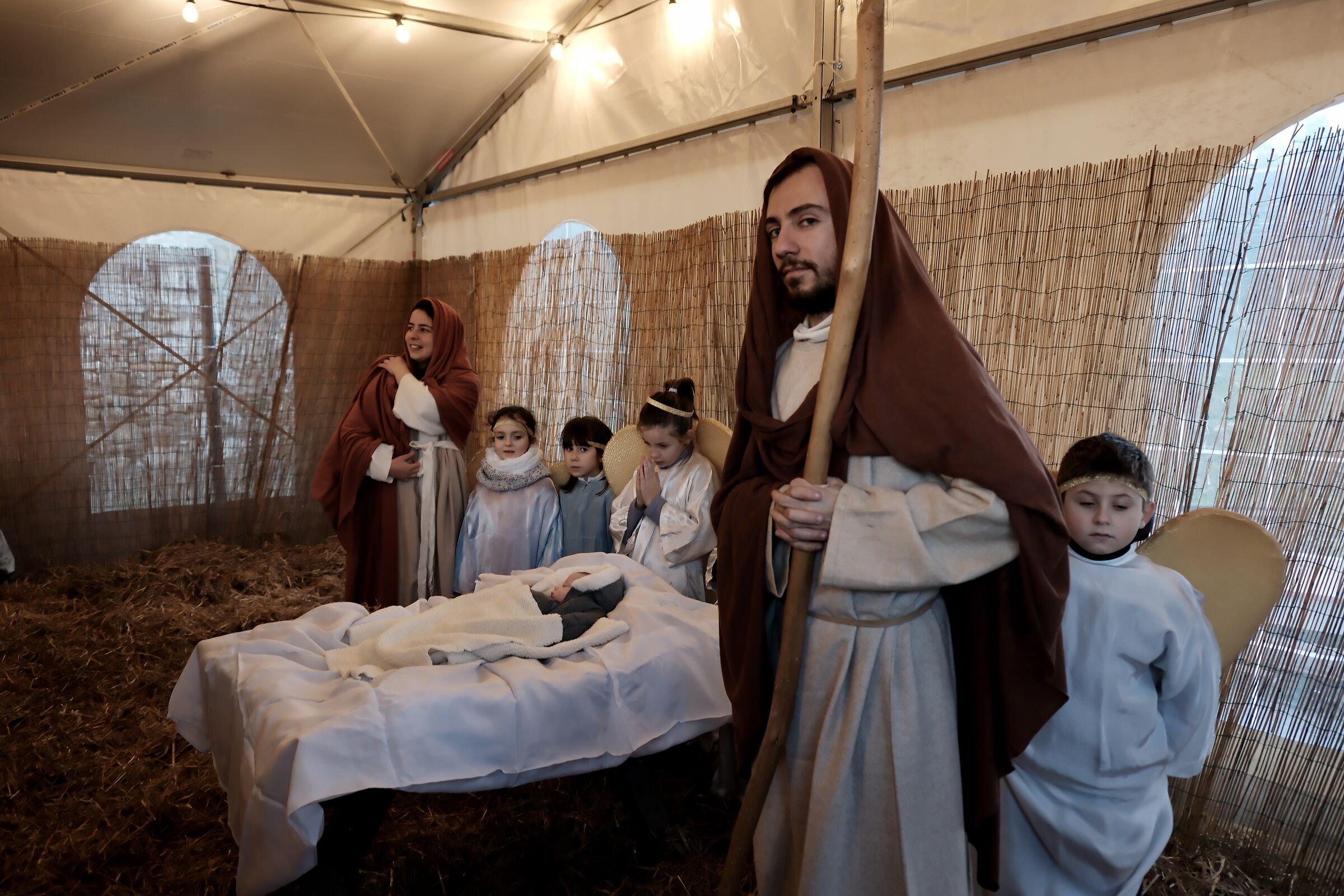 Living Nativity Scene December 26, 2024 Happy New Year to al...