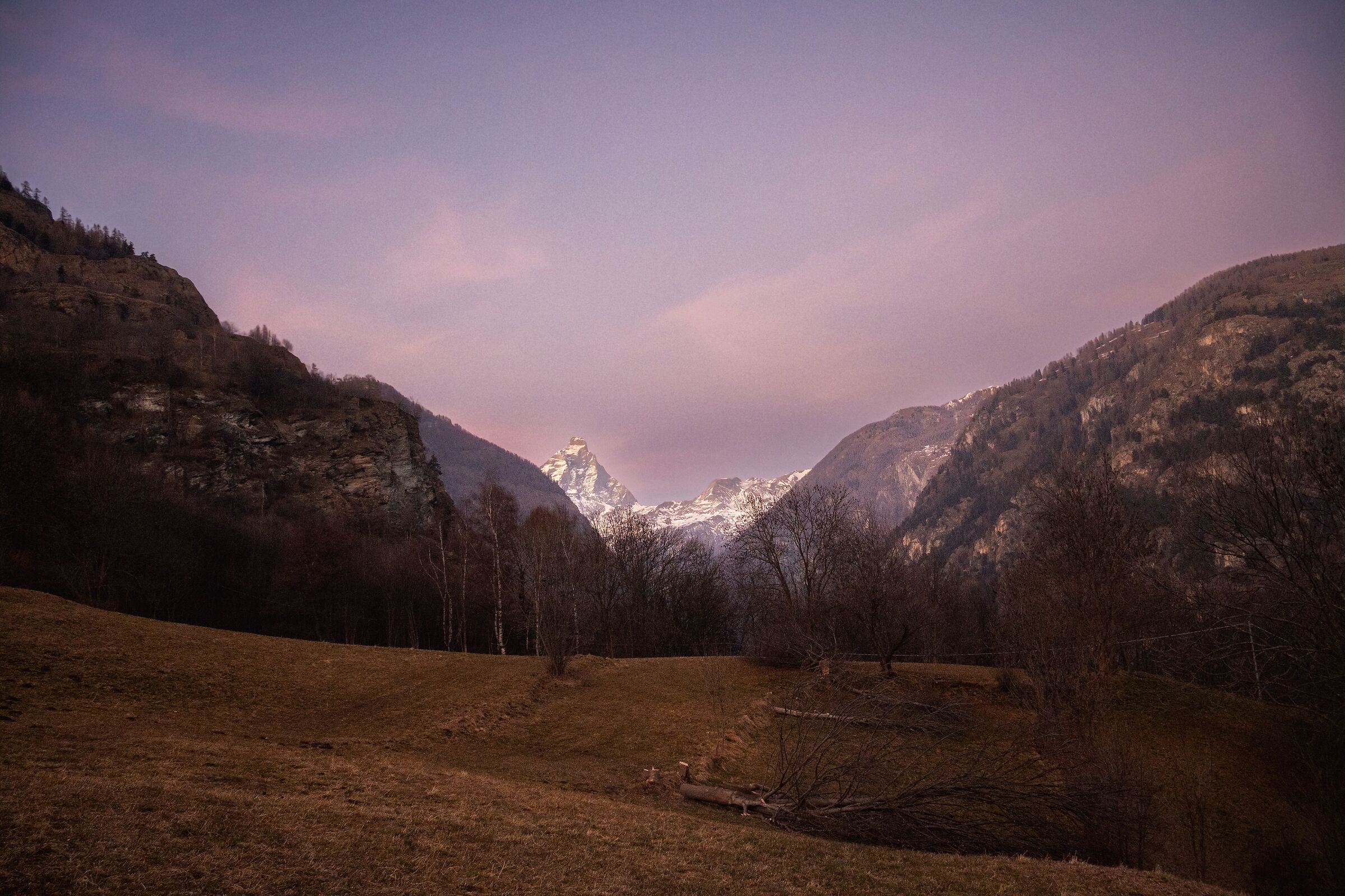 Valtournance and the Matterhorn