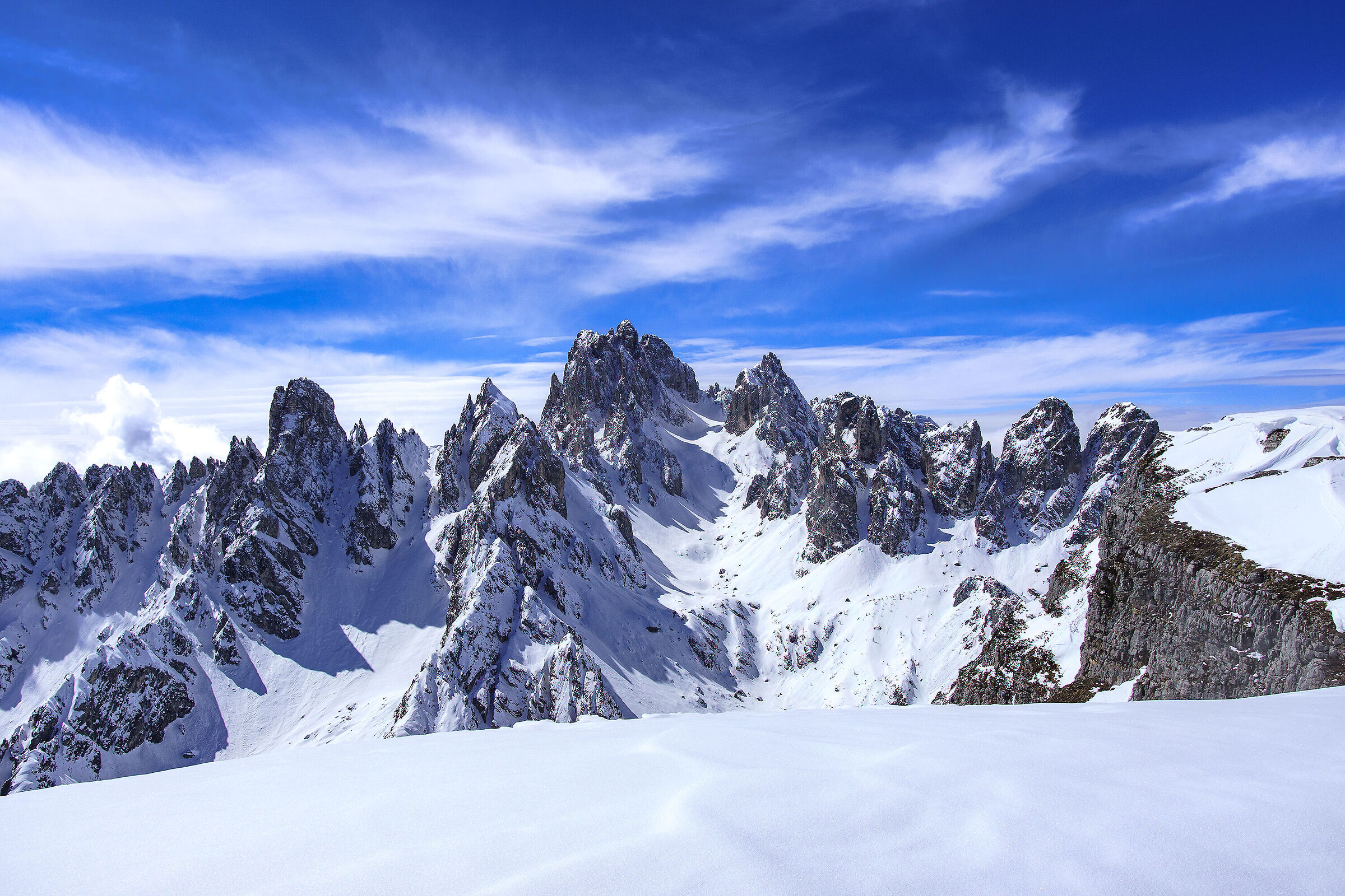 Cadini di Misurina qualche anno fa