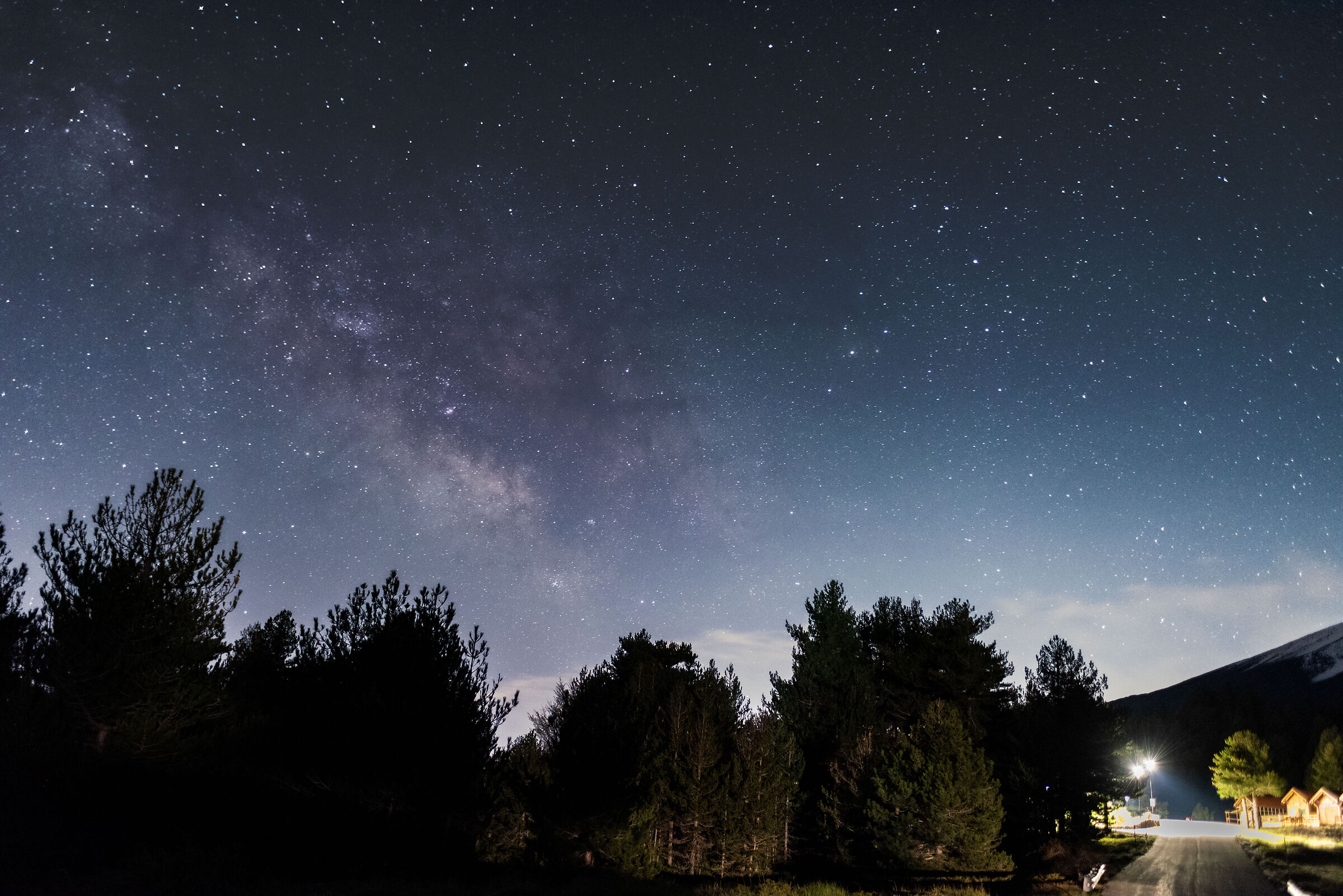 Milky Way from Piano Provenzana