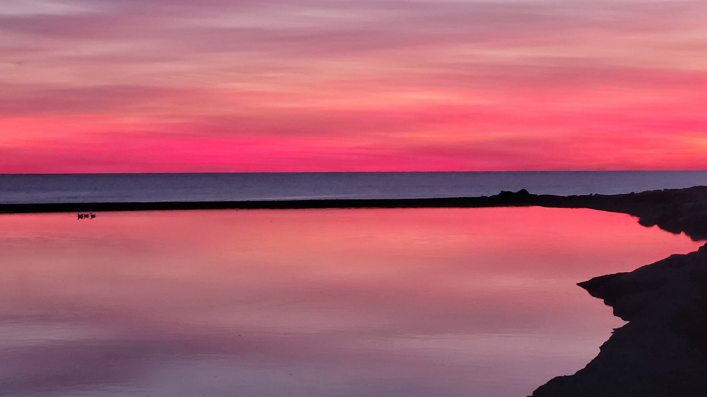 Spectacular sunset