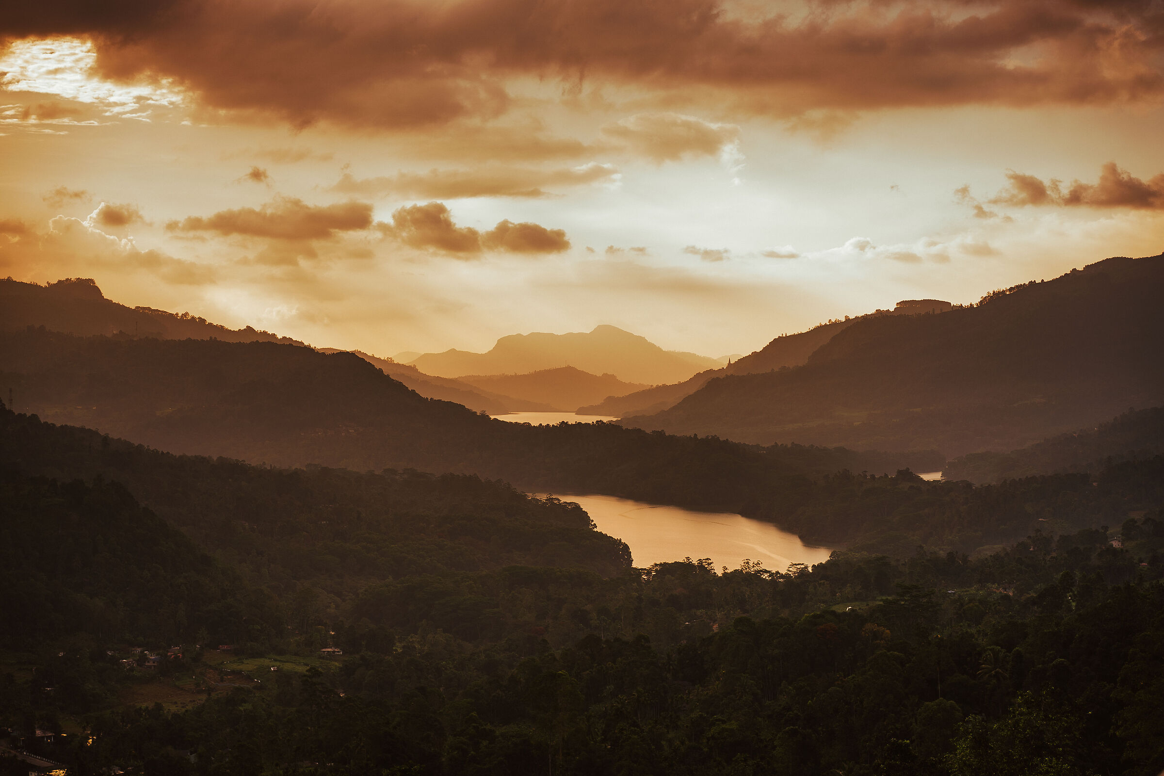 tra i monti dello Sri Lanka