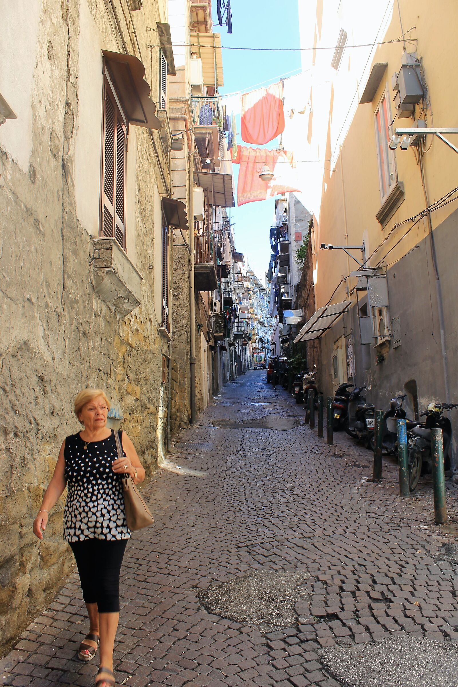 Walking through the alleys
