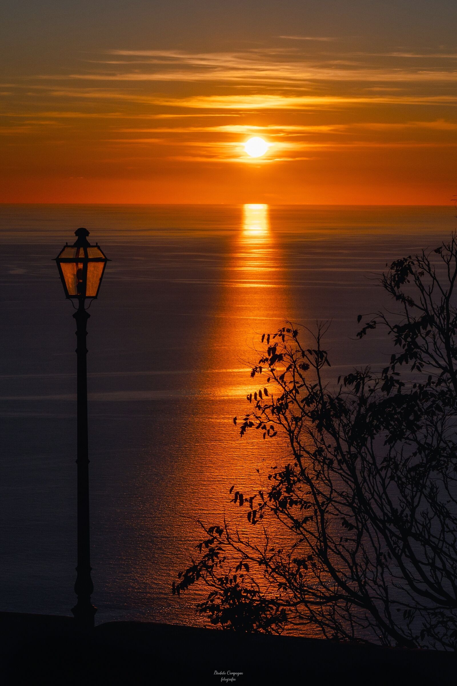 Sunset in Guardia Piemontese
