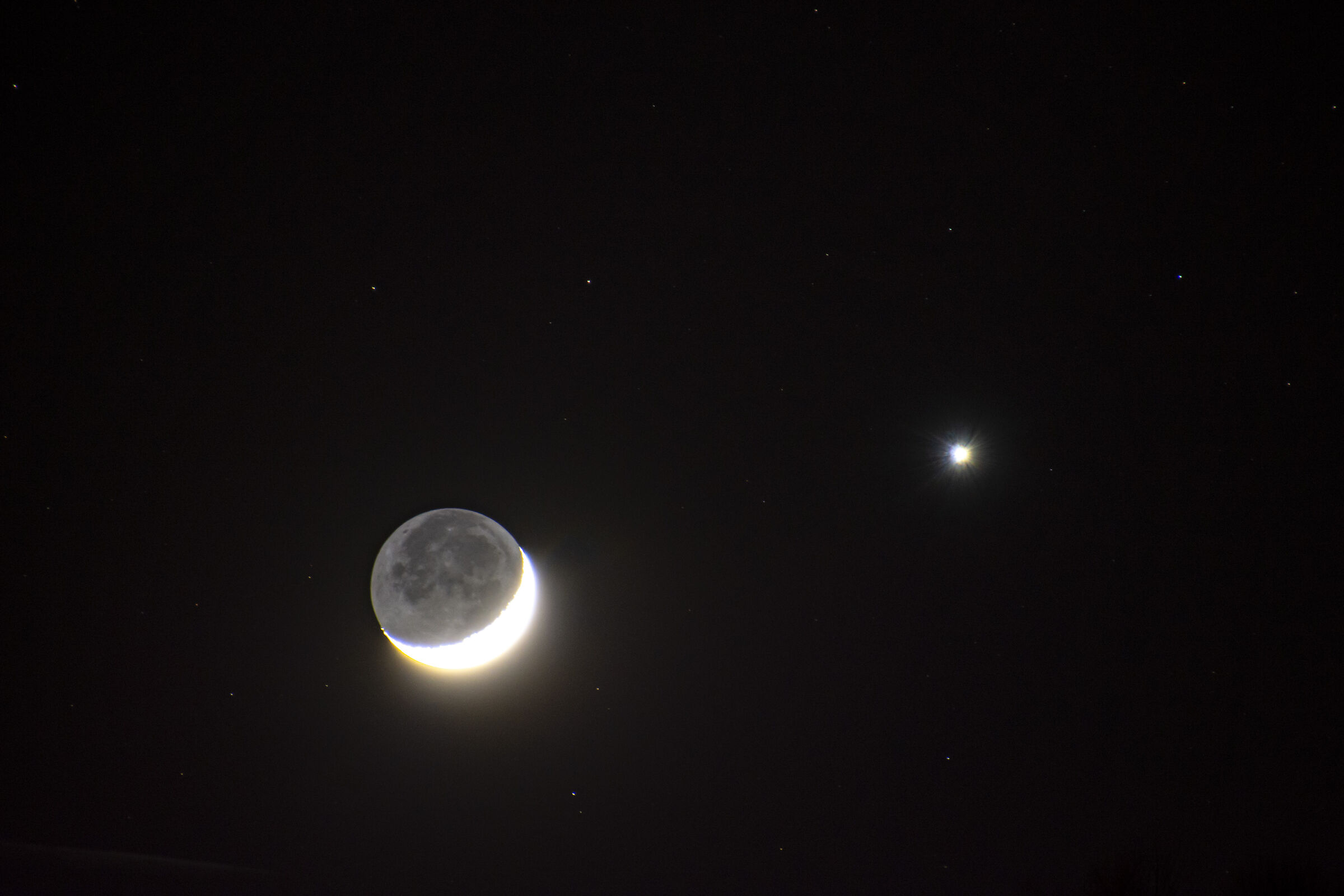 Luna e Venere
