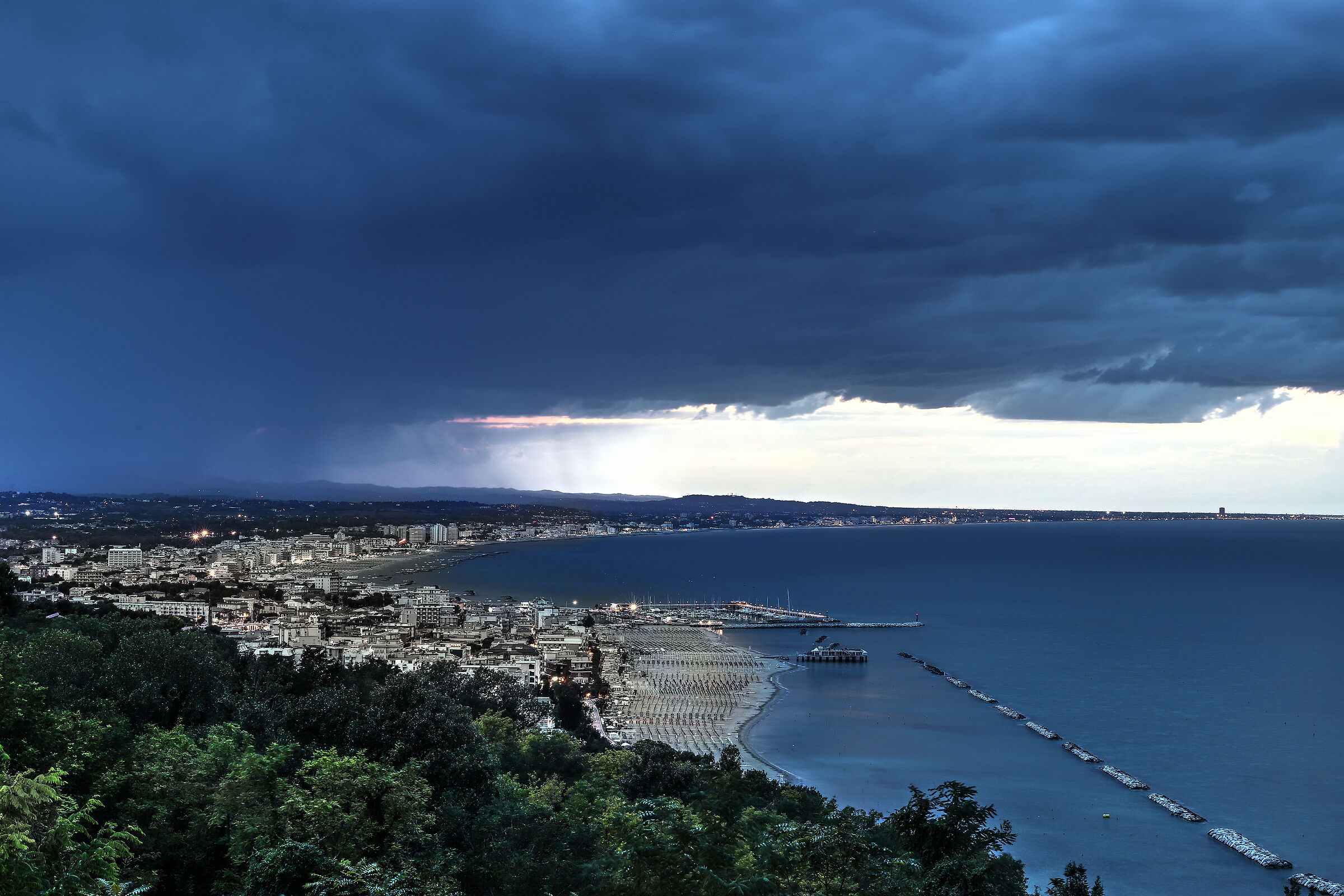 cloudburst in Gabicce