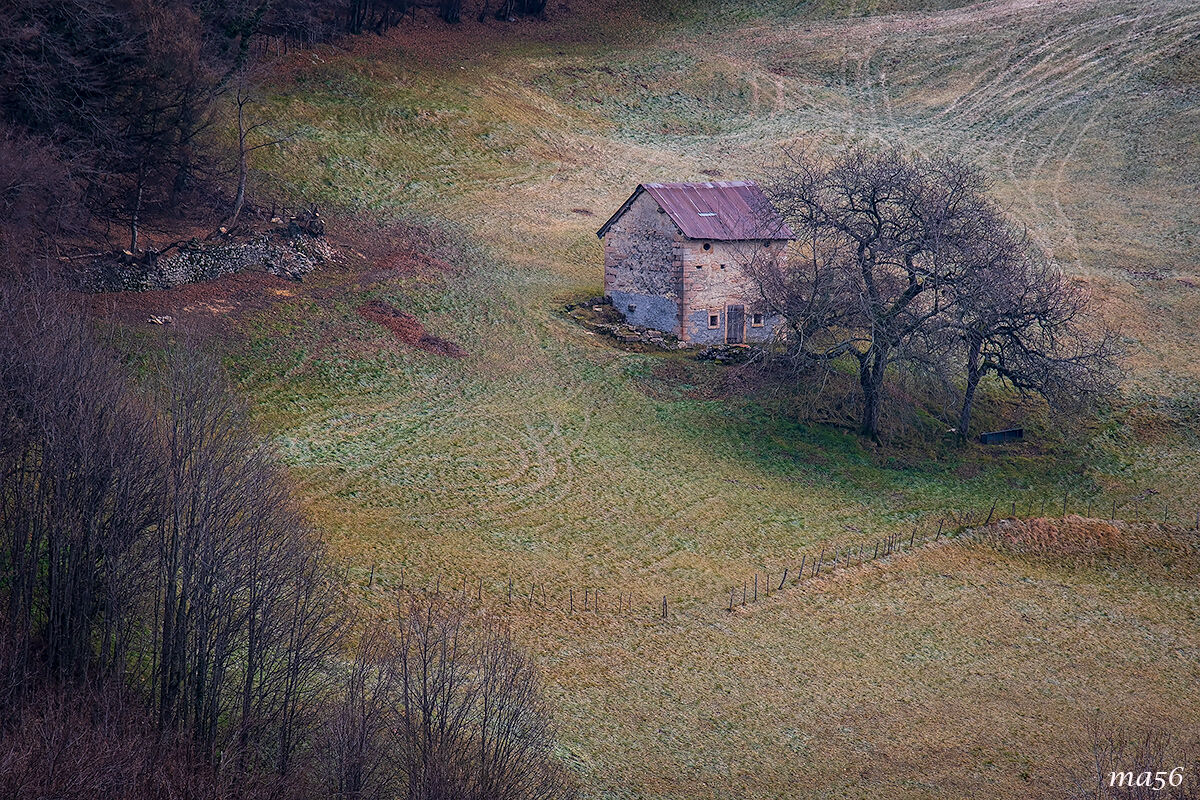 Alpine huts in Lessinia
