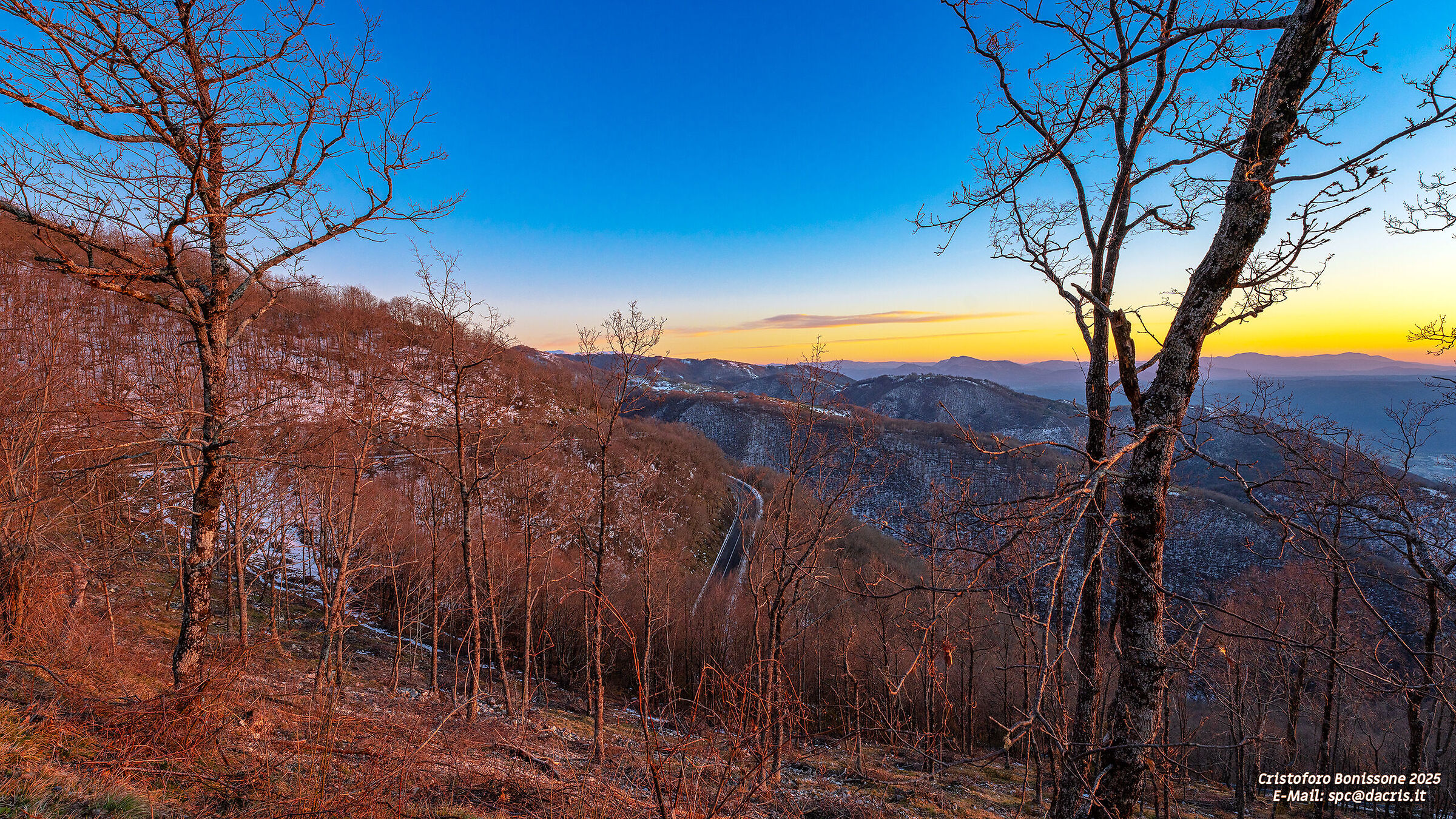 Tramonto Dal Terminillo 2025