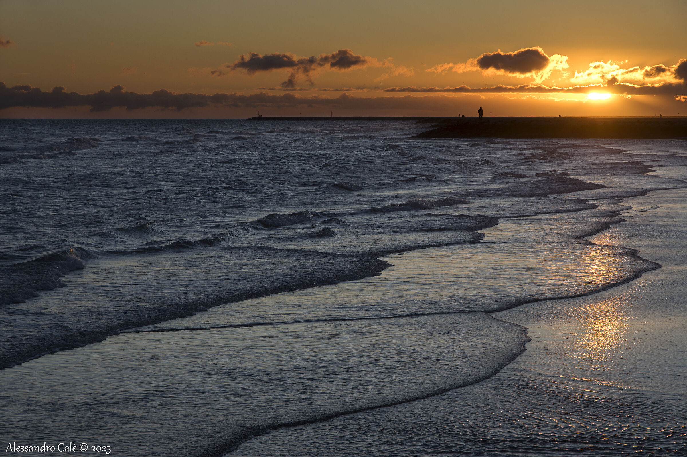 The sea in winter (Caorle) 8285
