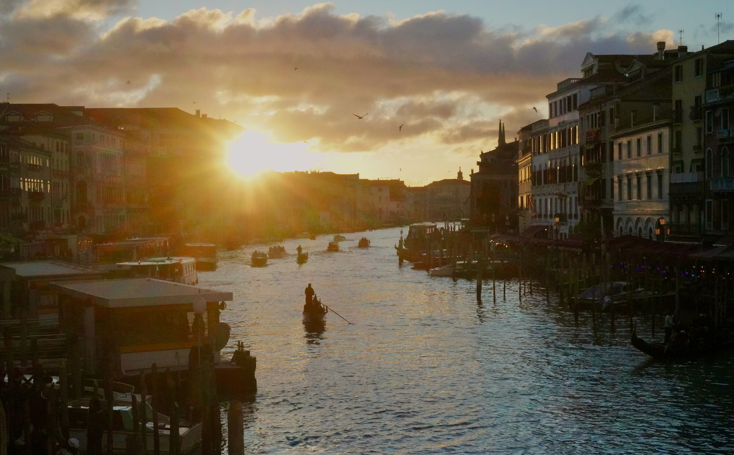 Tramonto sul Canal Grande