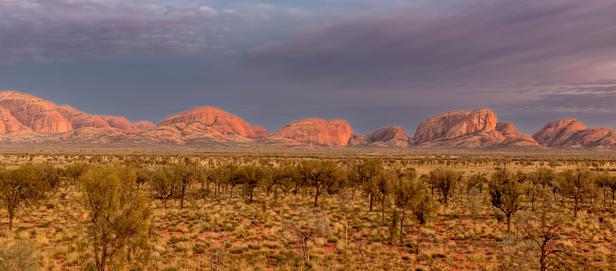Kata tjuta at sunrise