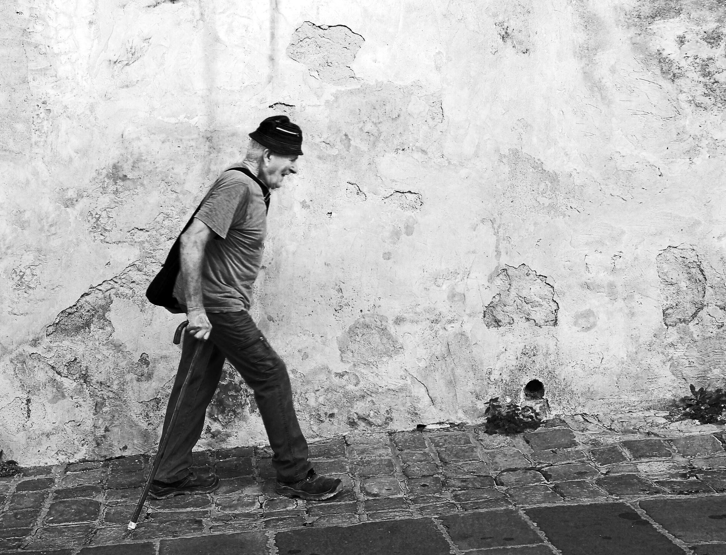 una vita in salita..