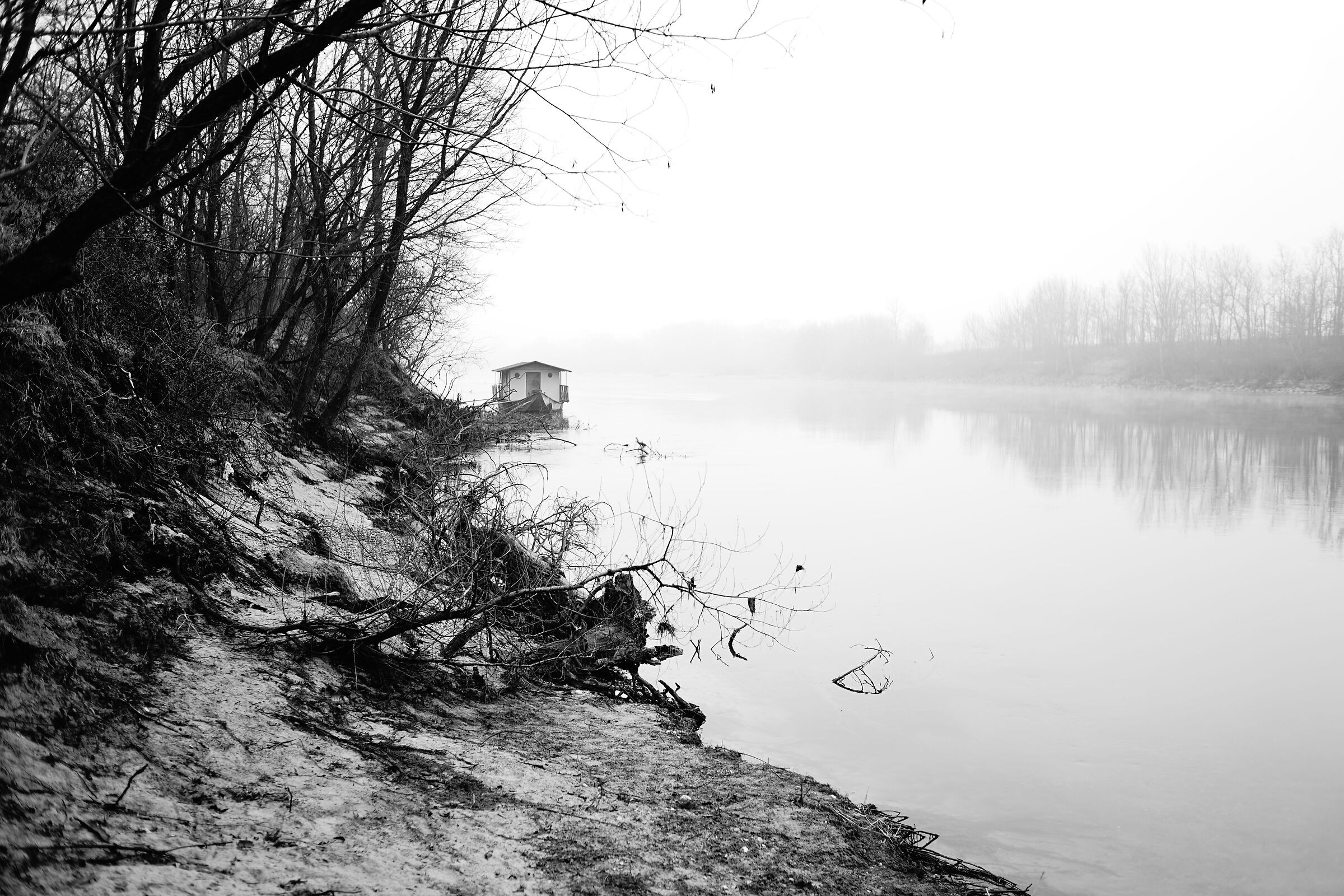 Ticino, fredda mattina d'inverno