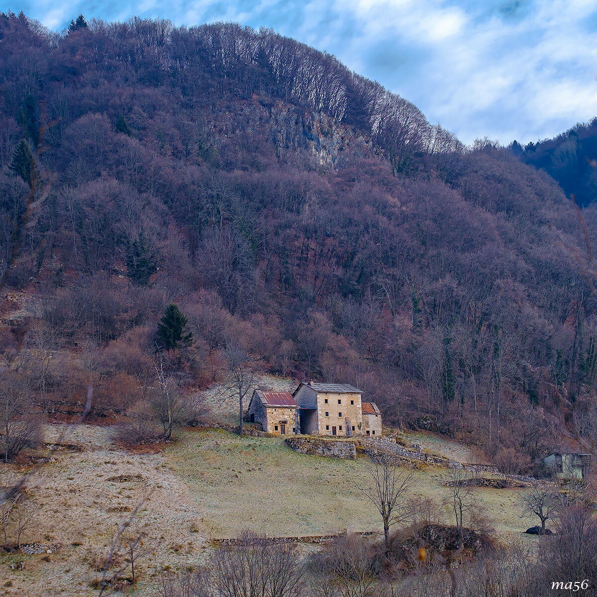 Alpine huts in Lessinia