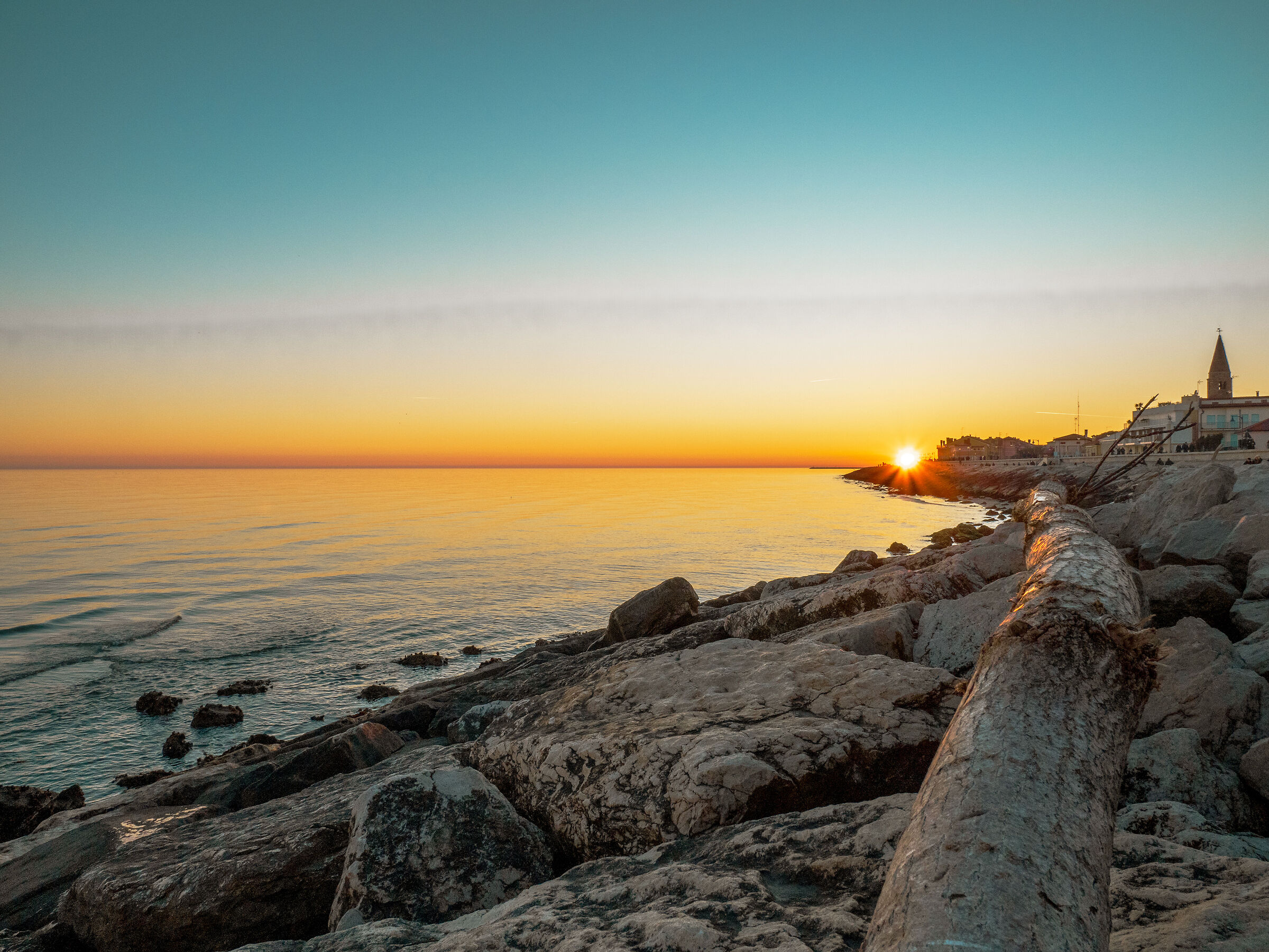 Tramonto a Caorle Venezia 2