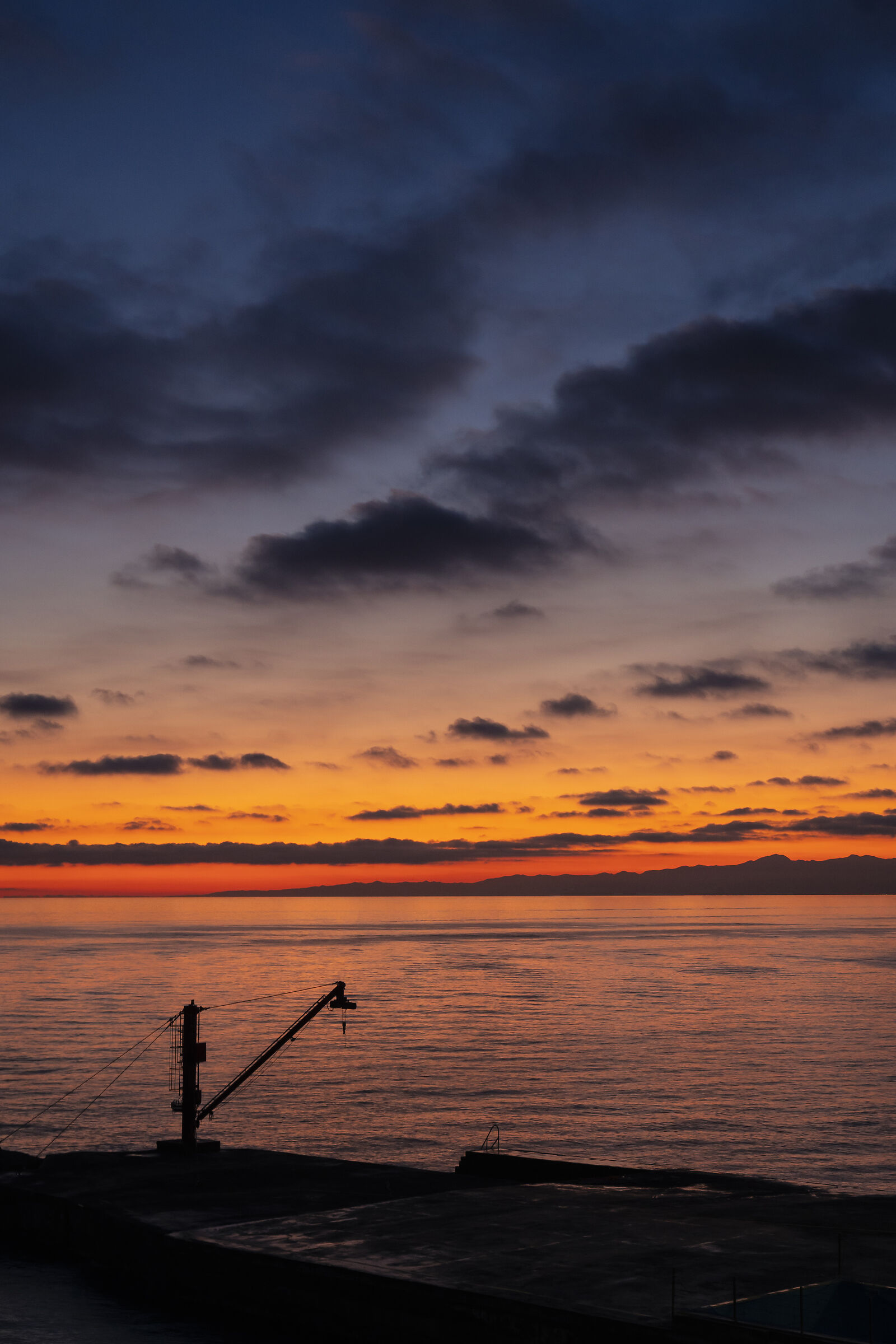 Dusk at the marina