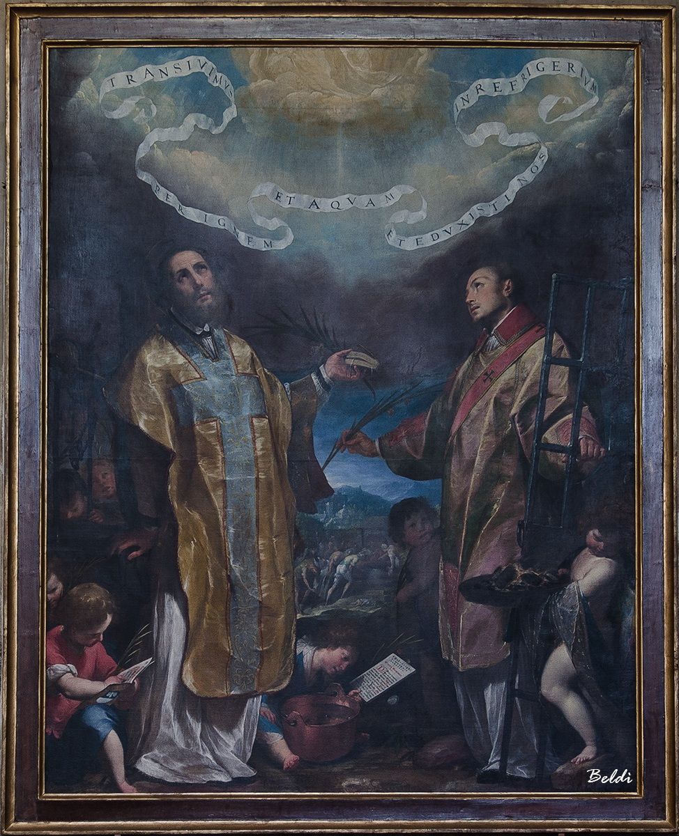 St. Lawrence & St. Lawrence, deacon at the well