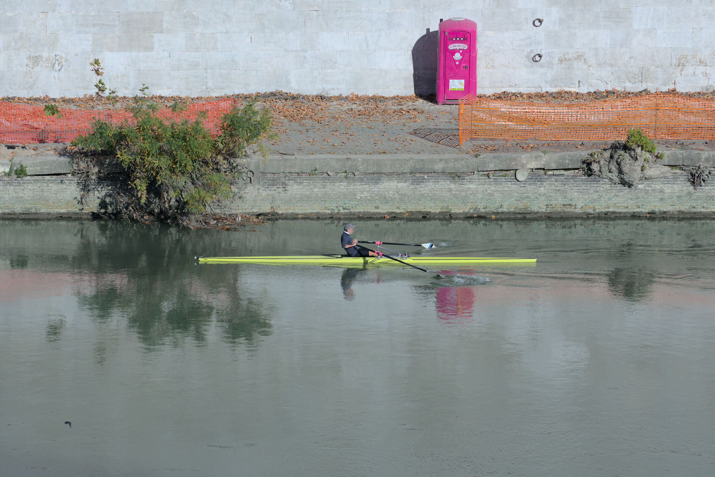 Il Tevere a colori (non i suoi).