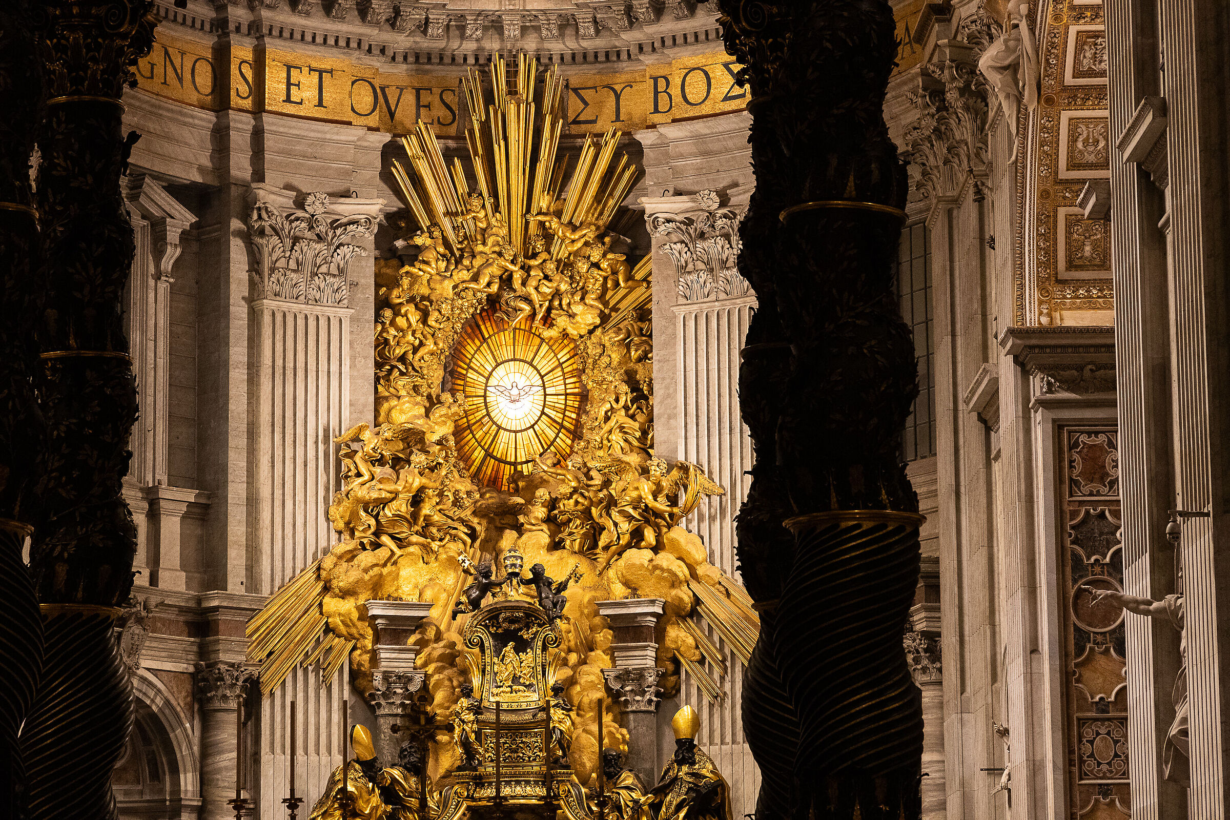 Interno della cathedrale di San Pietro