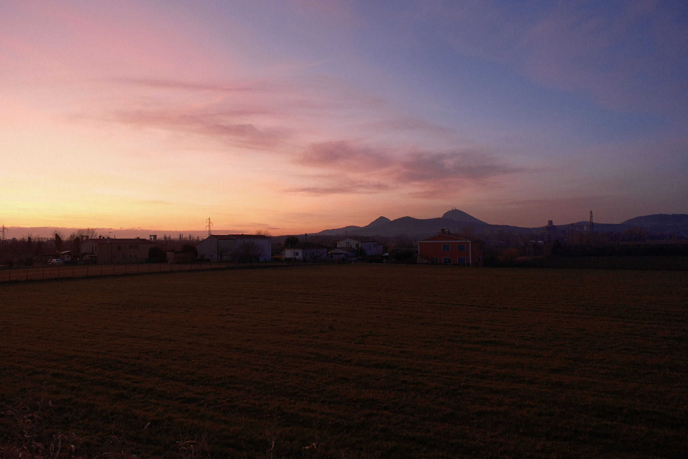 Sunset in Monselice