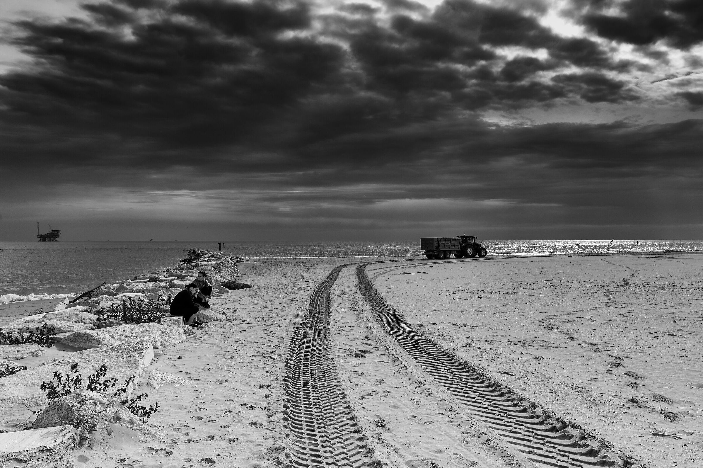 Winter sea