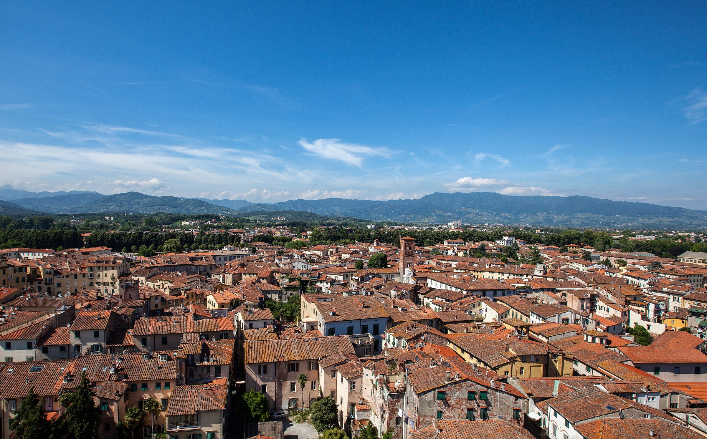 Lucca's historic center