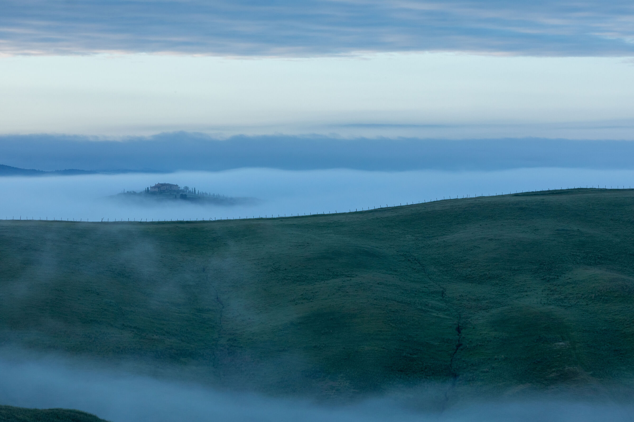Le Crete at dawn