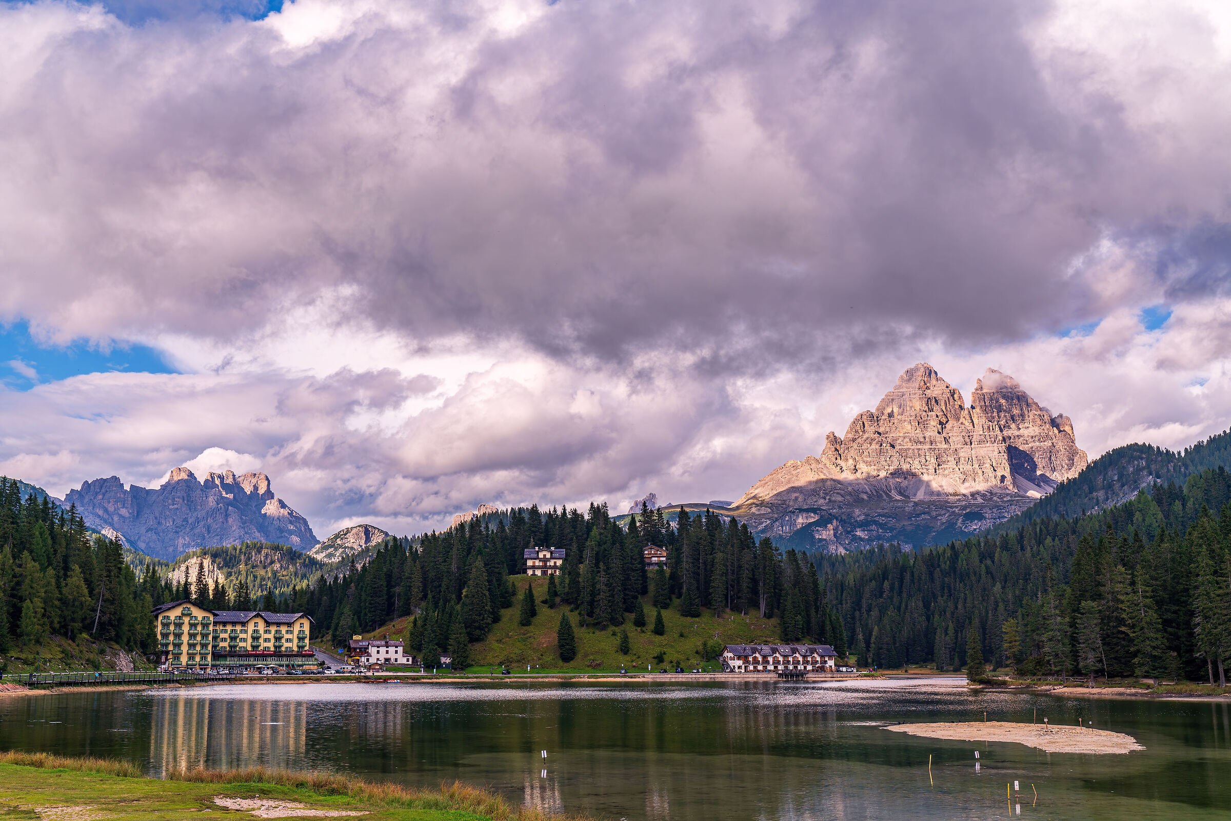 Misurina and the Tre Cime di Lavaredo