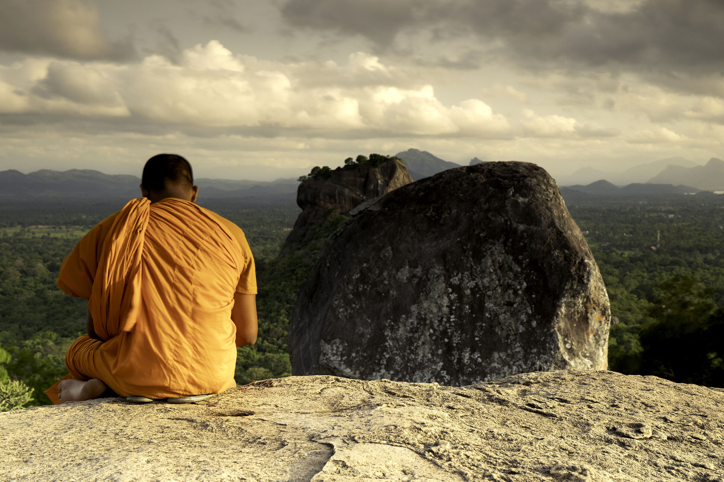 Meditazione al tramonto