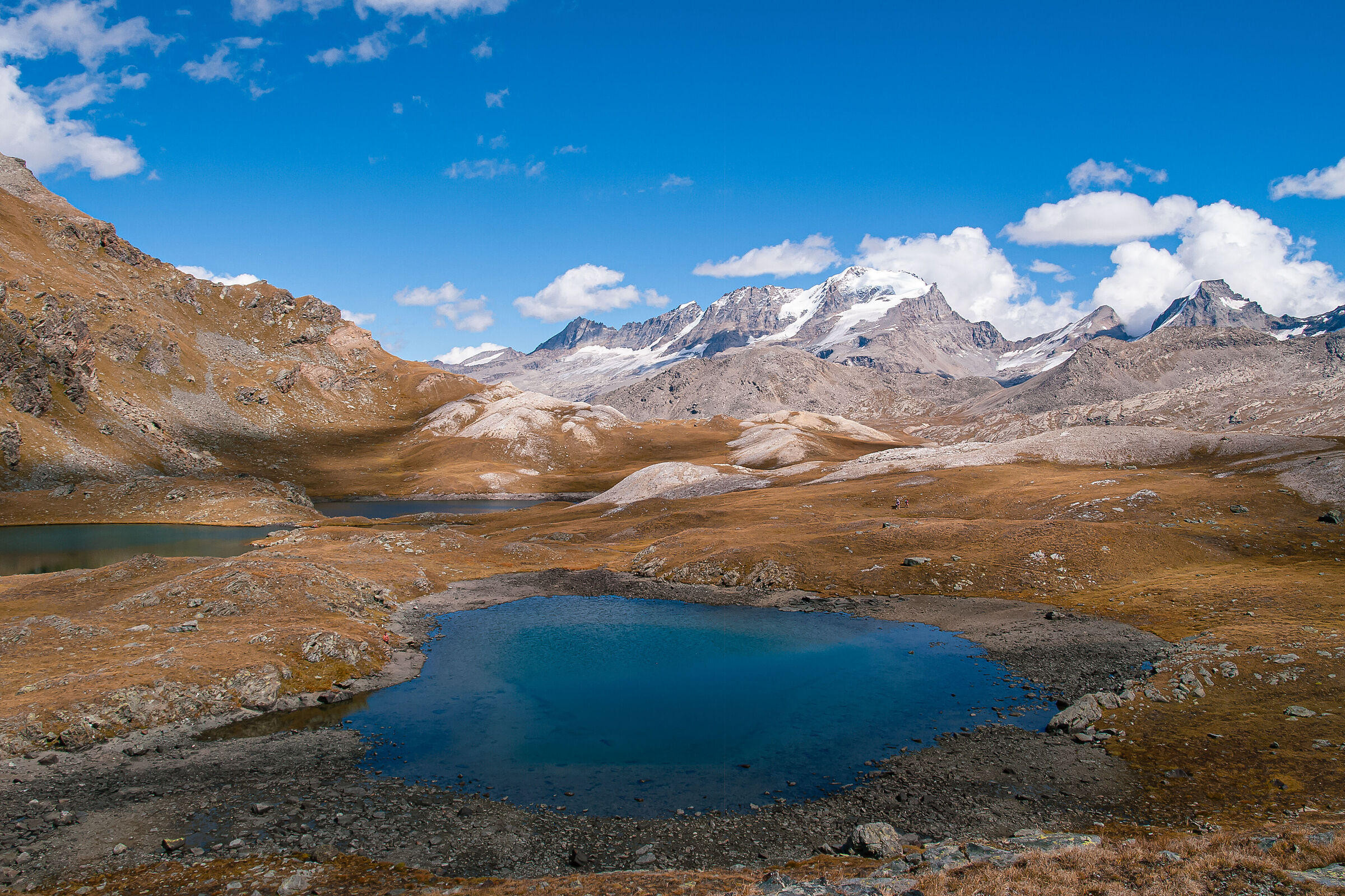 Lakes at the Nivolet pass