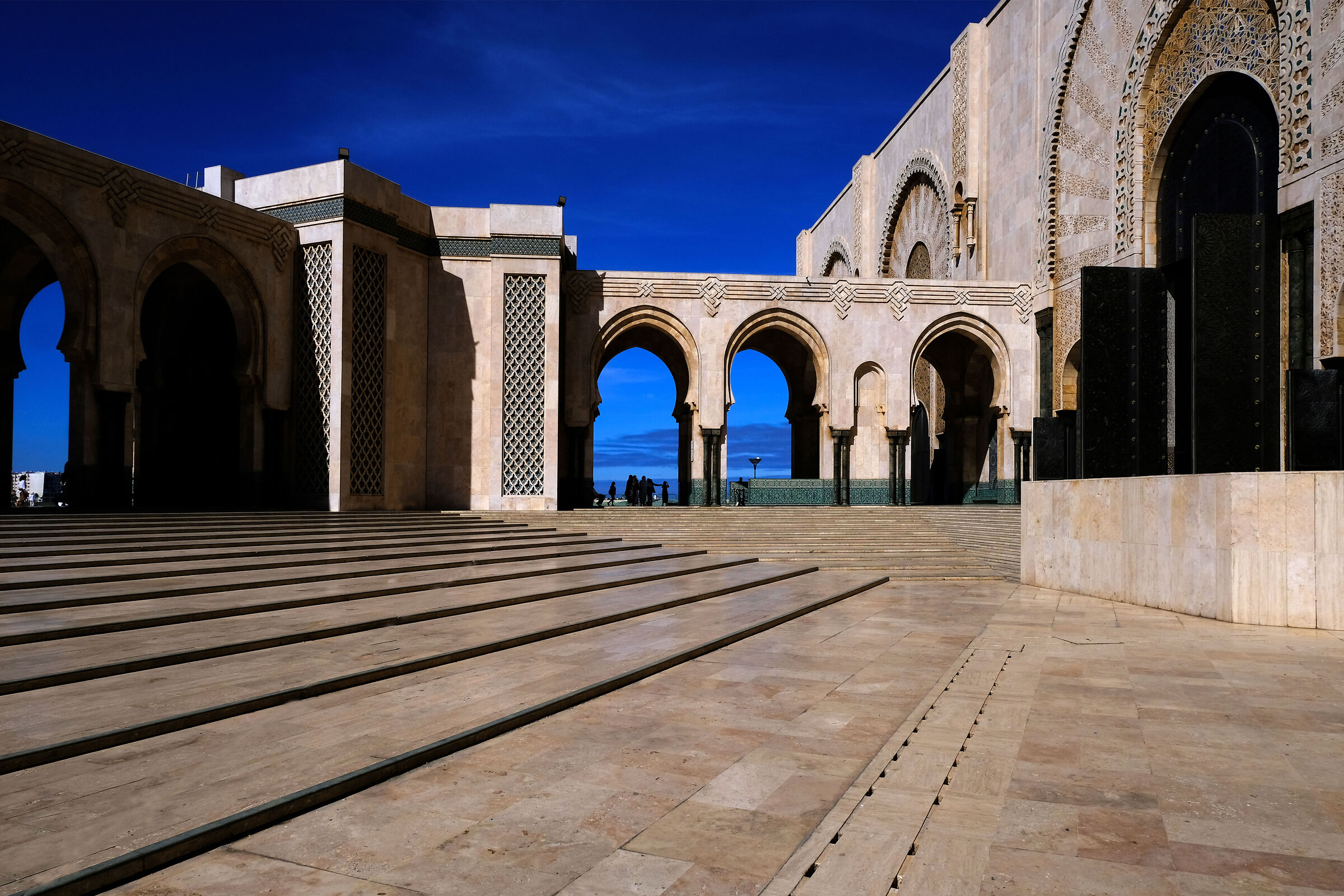 Scalinate verso il blu