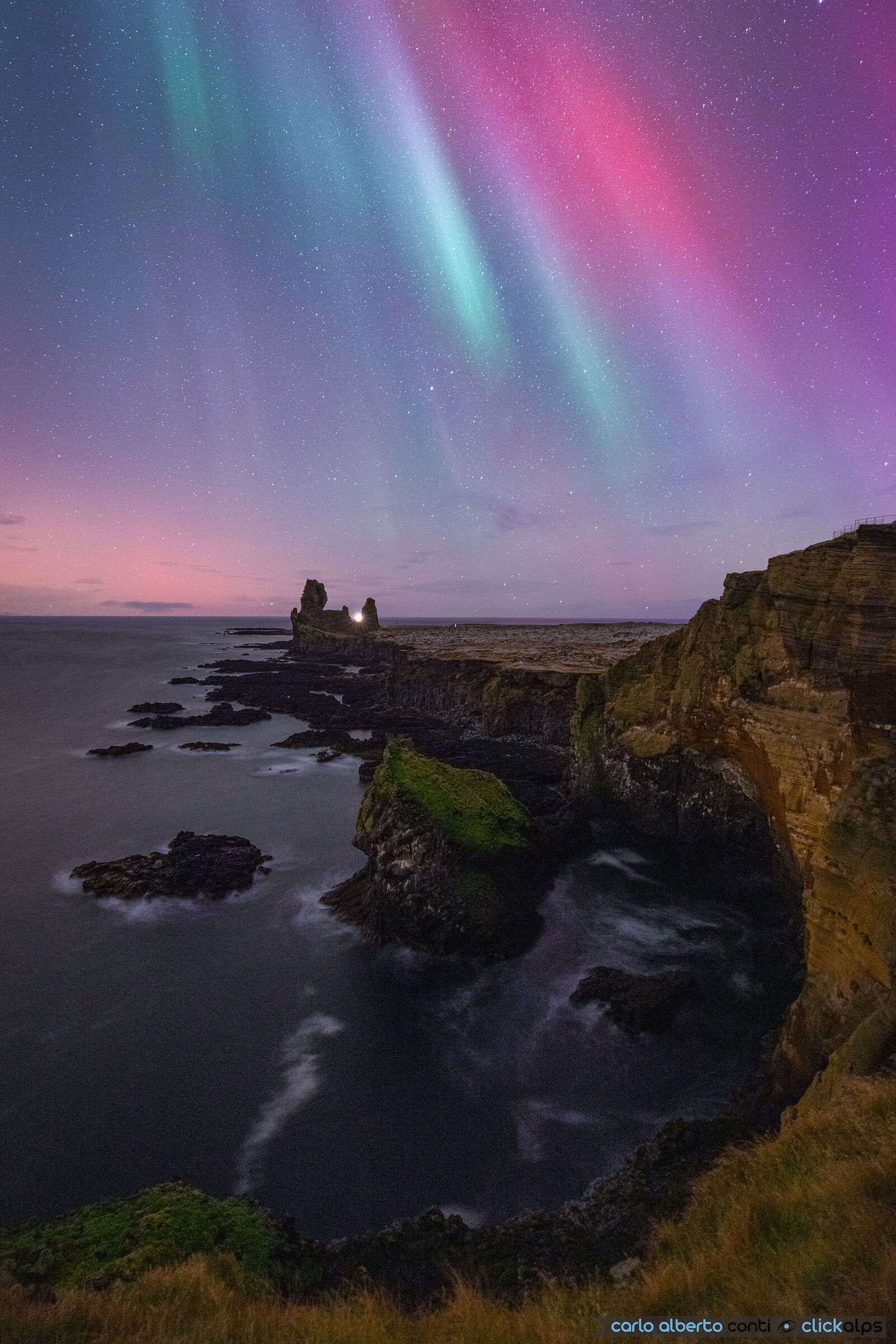 Northern Lights over Londrangar