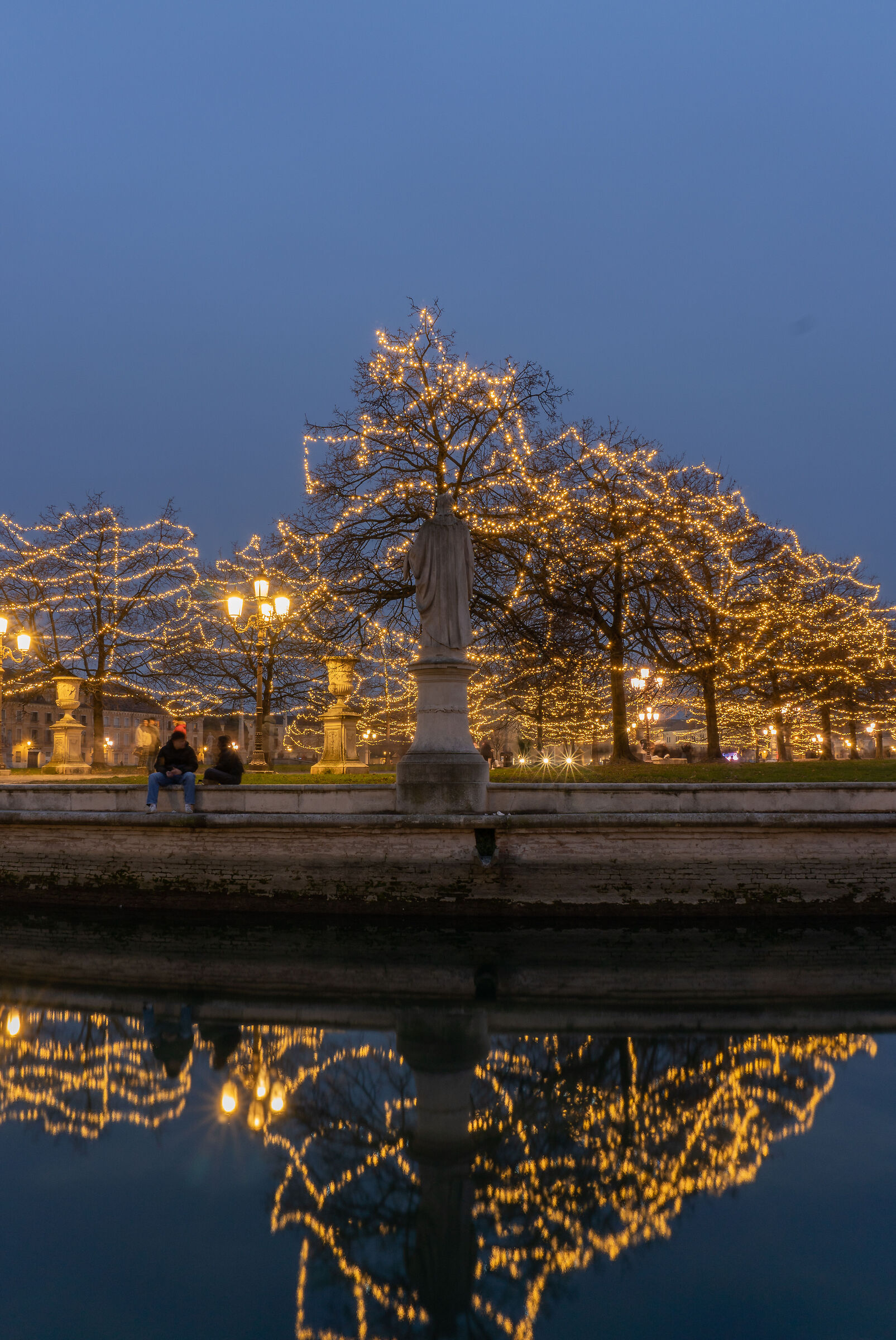Prato della Valle at sunset