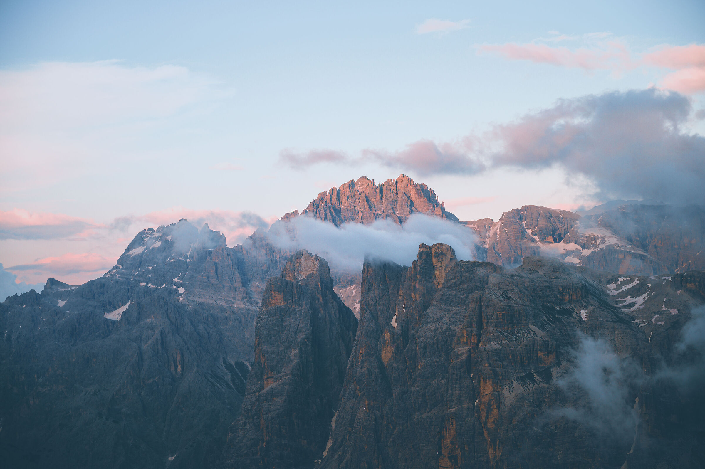 First rays of the sun