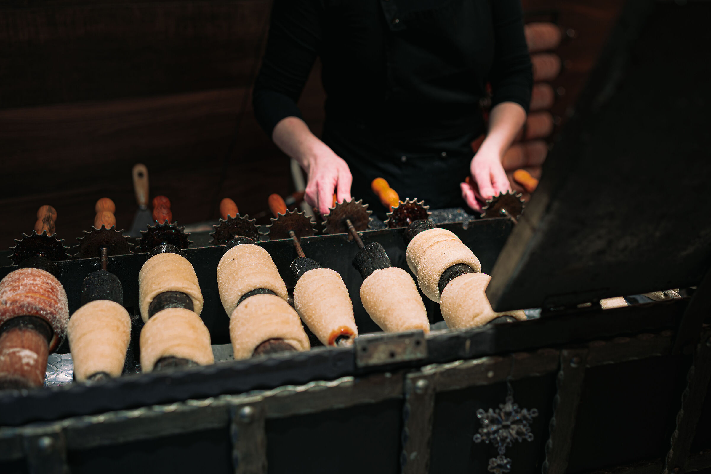 The typical dessert of Prague! The Trldo.