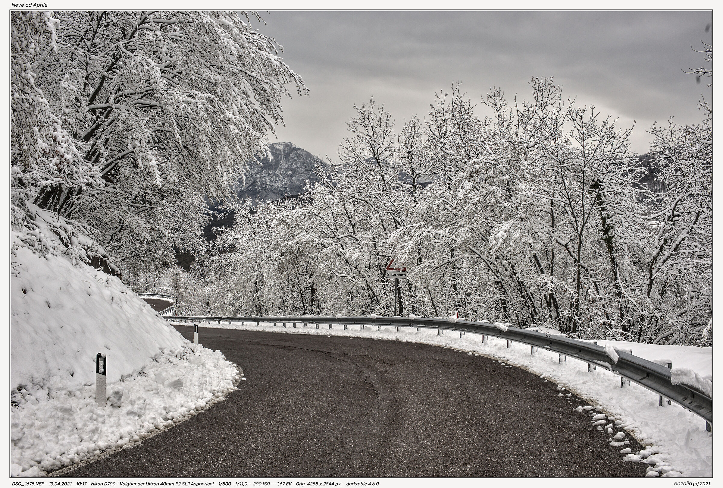 Snow in April