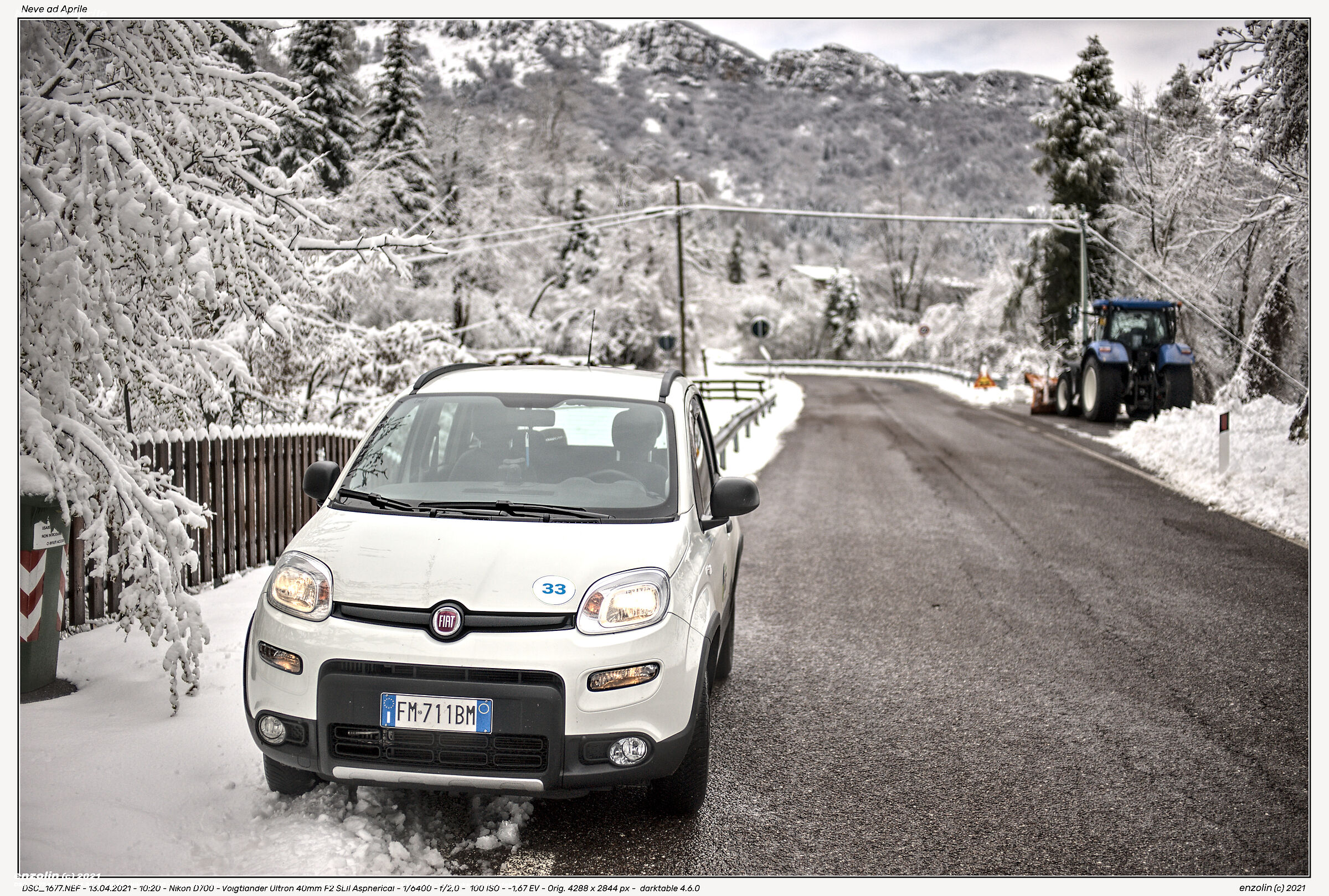 Snow in April