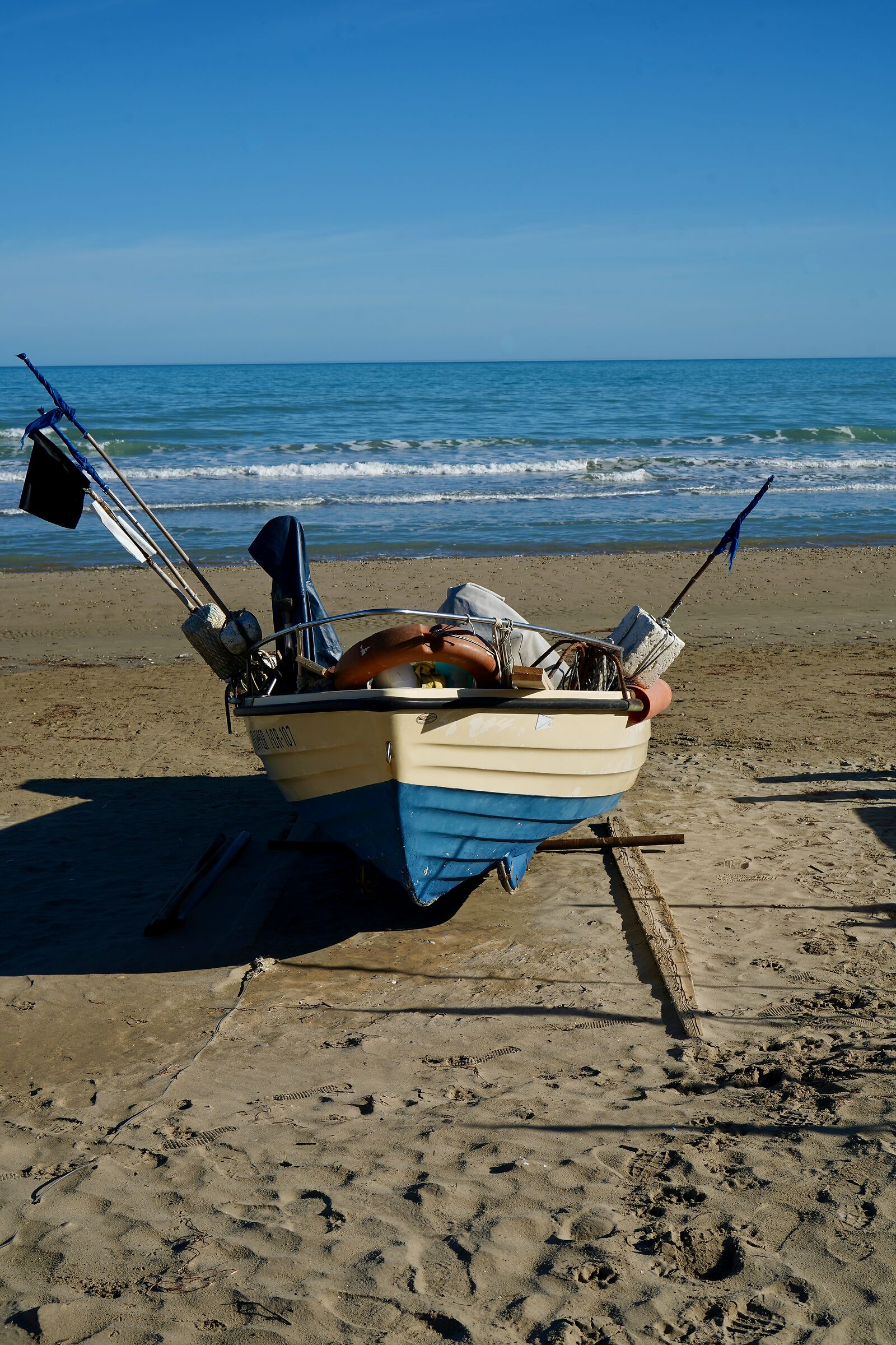 Guardando il mare.