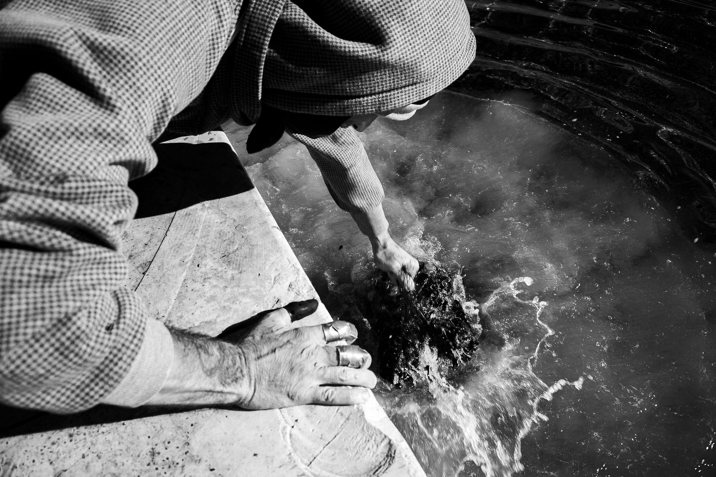Mussels Cleaning,Taranto Vecchia