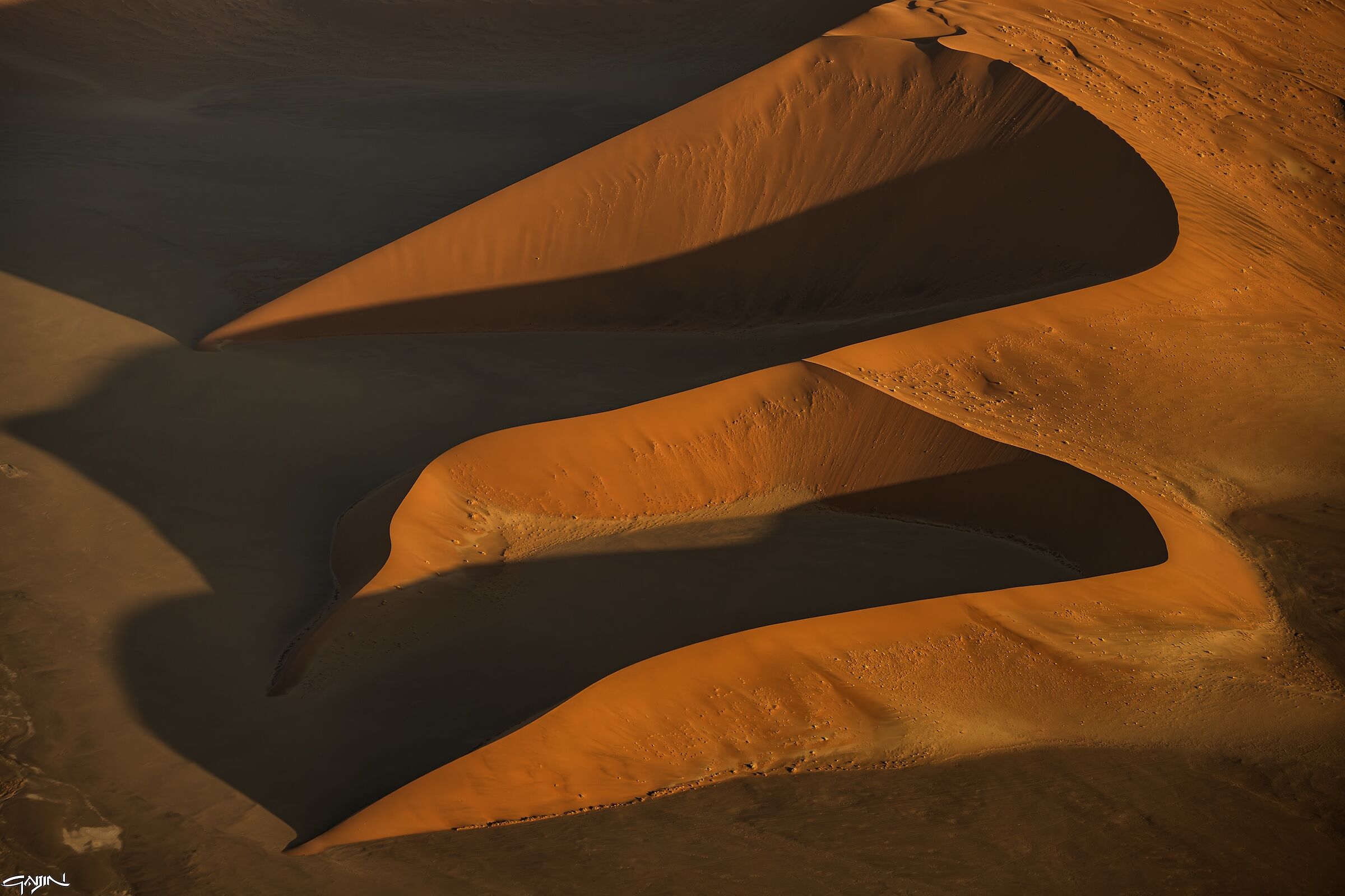 Sossusvlei dall'alto