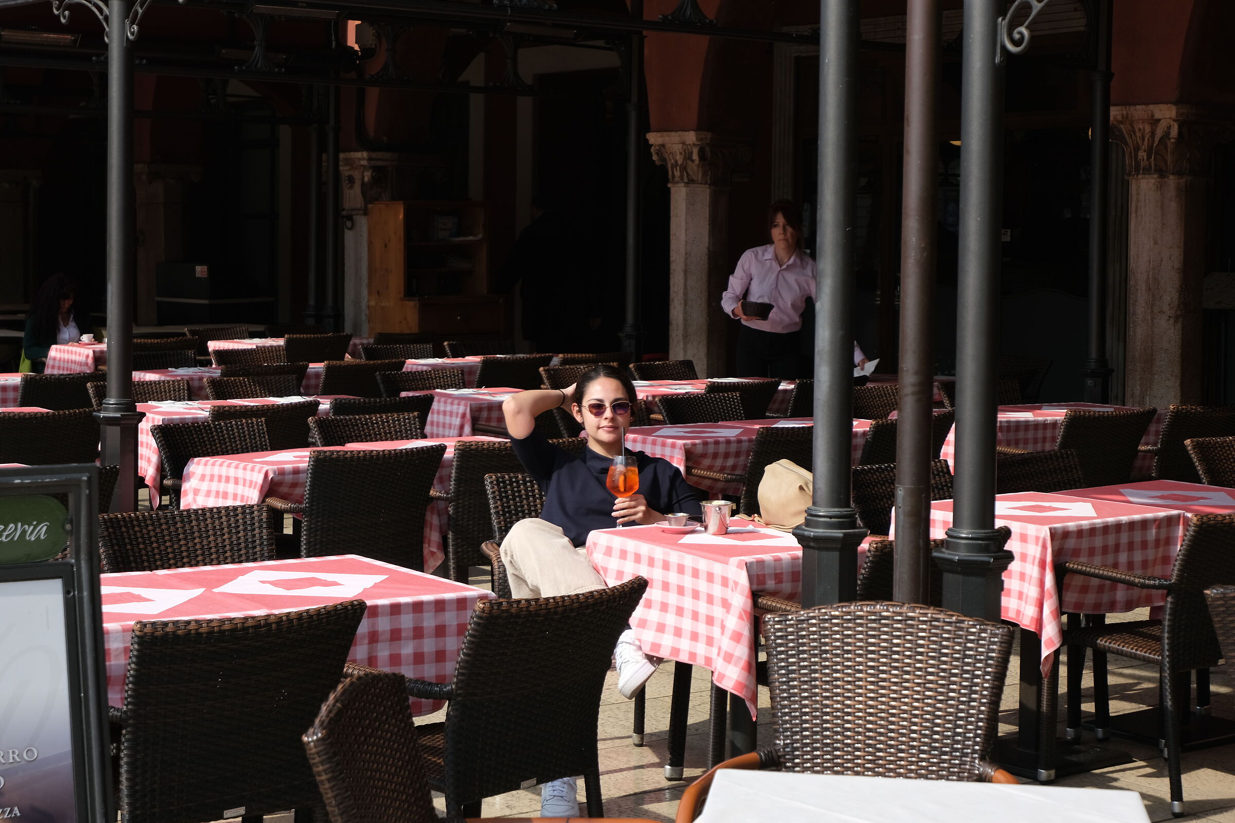 Piazza Brà Verona.