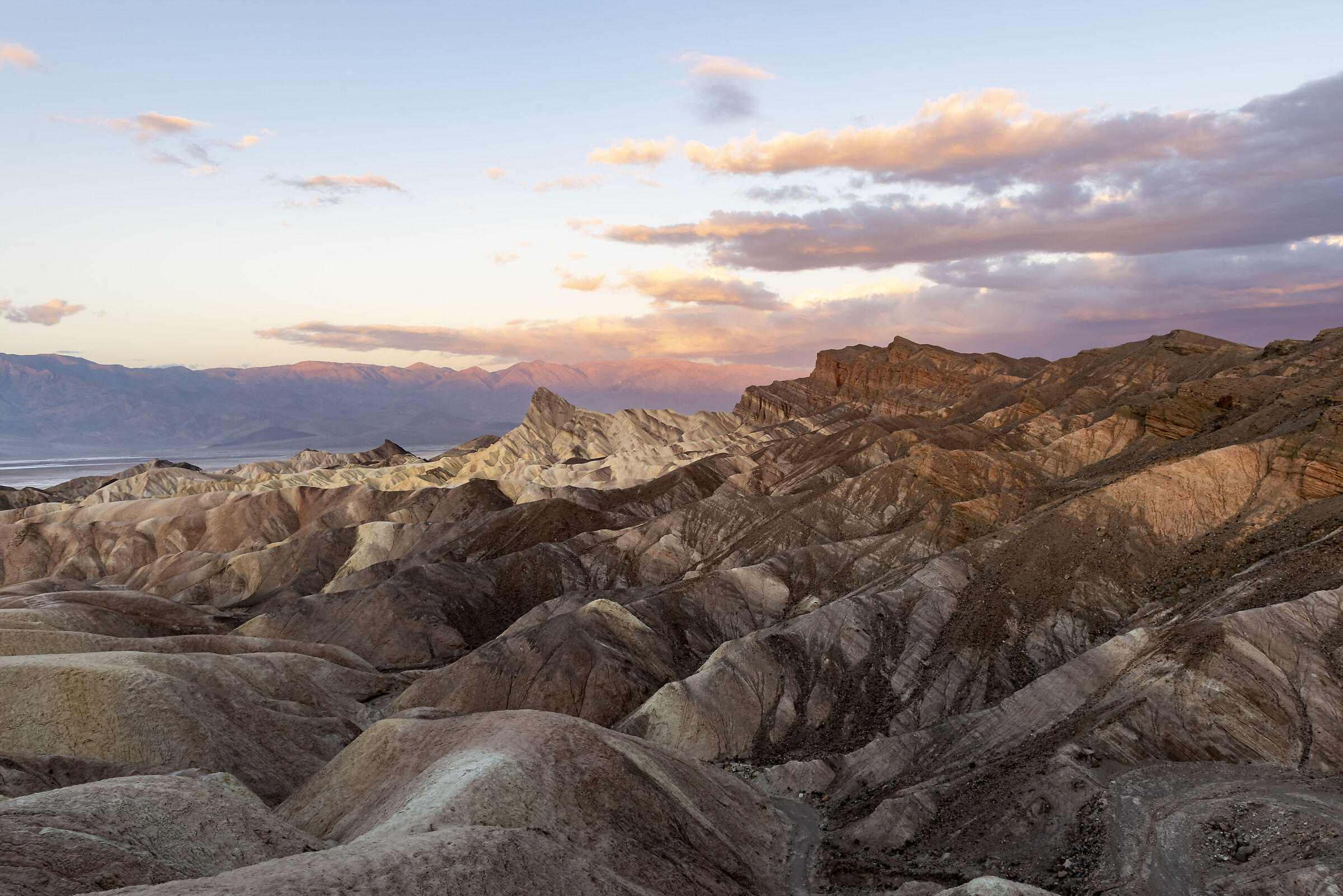 Zabriskie Point all'alba