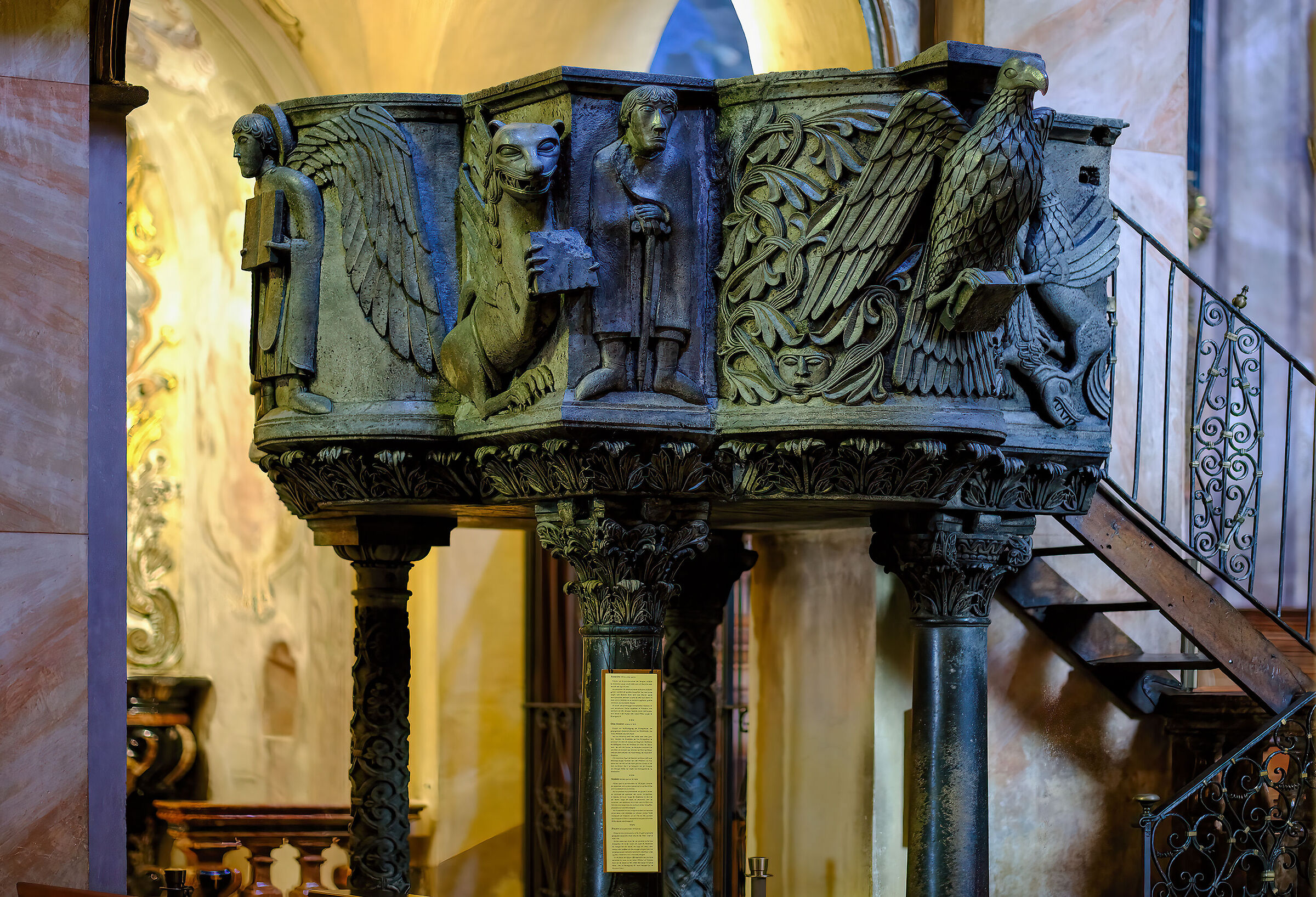 Pulpit - Church of San Giulio