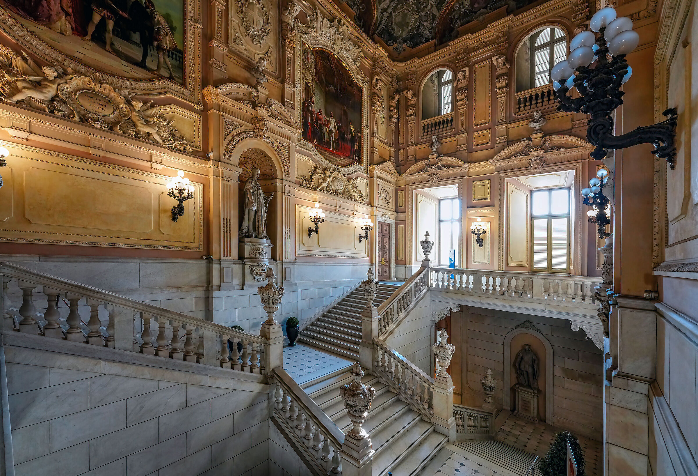 Royal Palace Staircase - Turin
